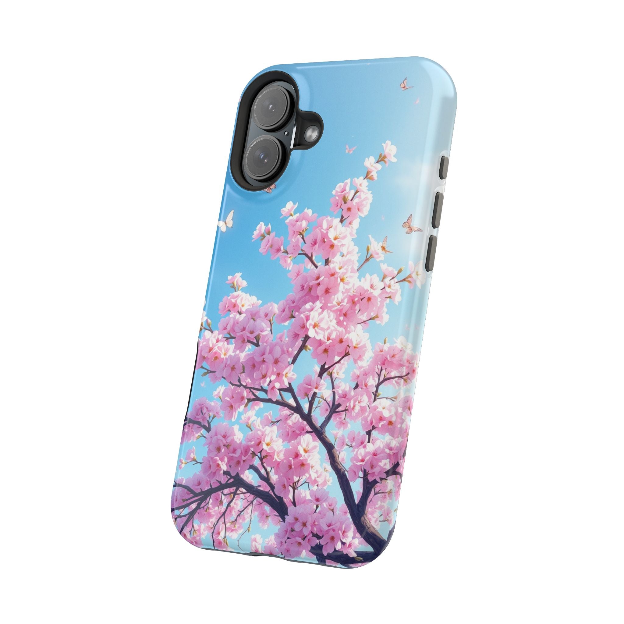 iPhone Cherry Blossom Floral Slim Everyday Designer Case · iPhone Case