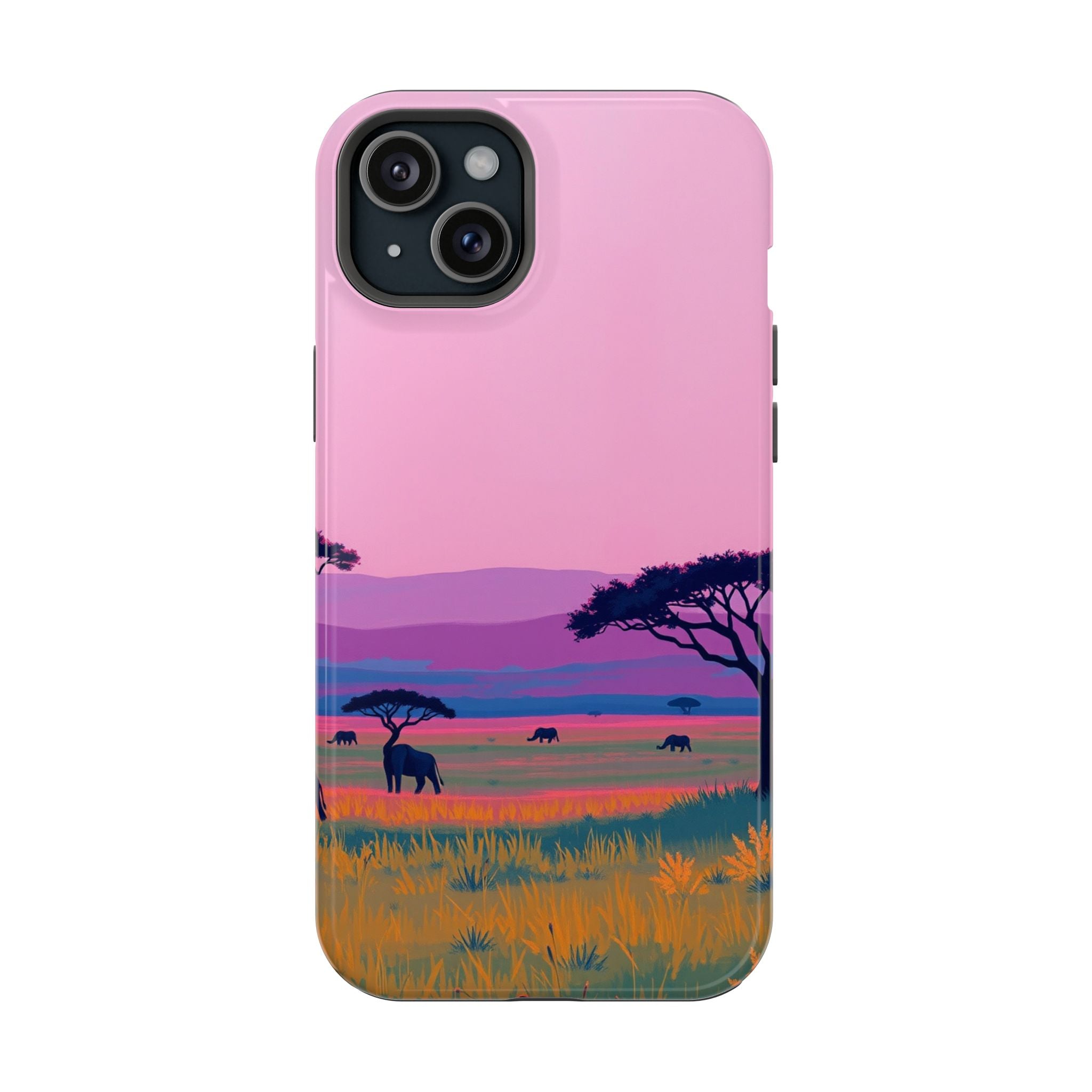 iPhone Savanna Horizon Electric Art Slim Everyday Designer Case · iPhone Case