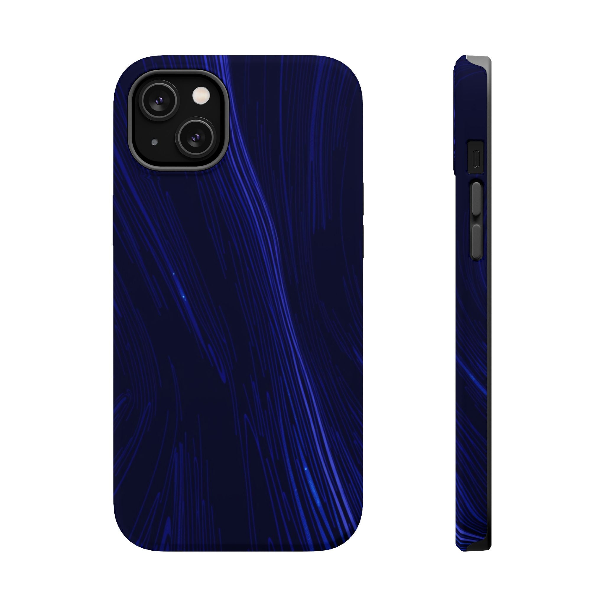 iPhone Interference Pattern Dark Gothic Ink Slim iPhone Everyday · iPhone Case