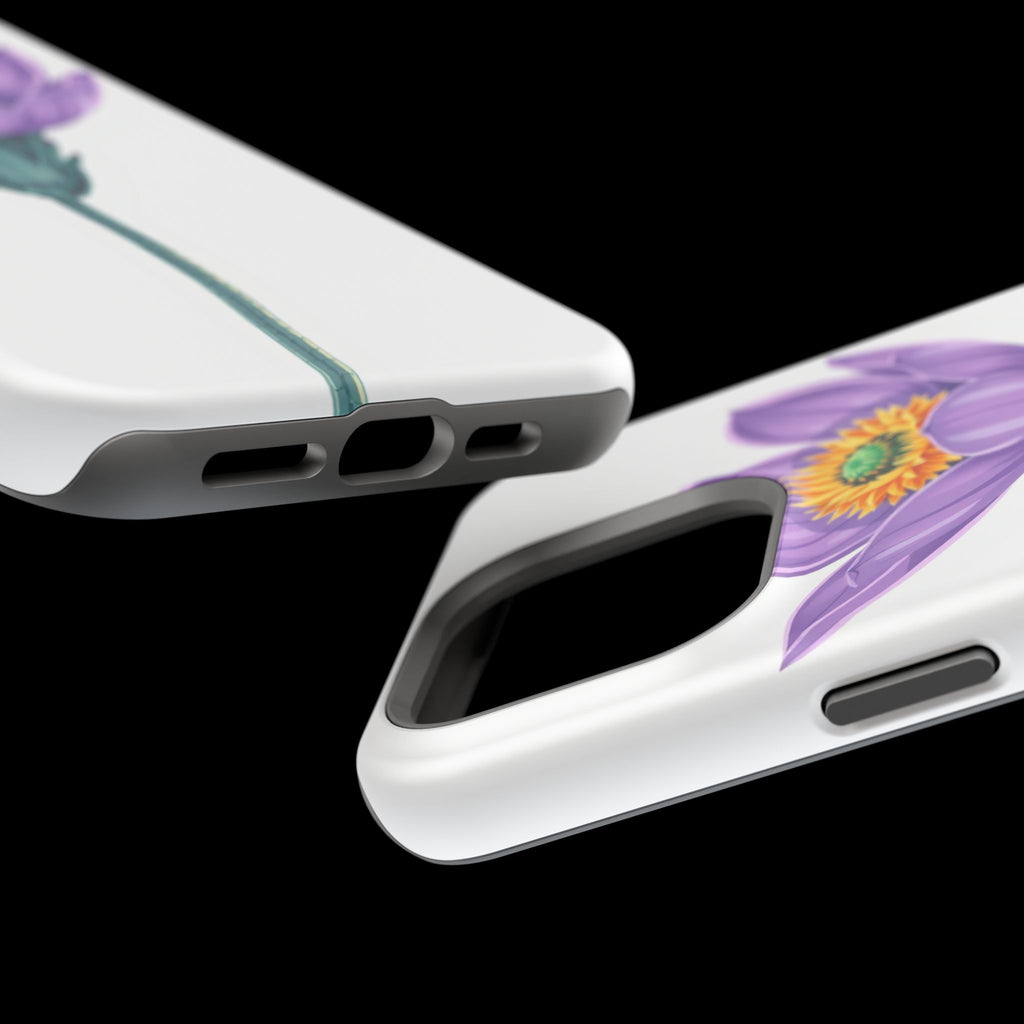 iPhone Indigo And Violet Desert Flower Slim Everyday Designer Case · iPhone Case