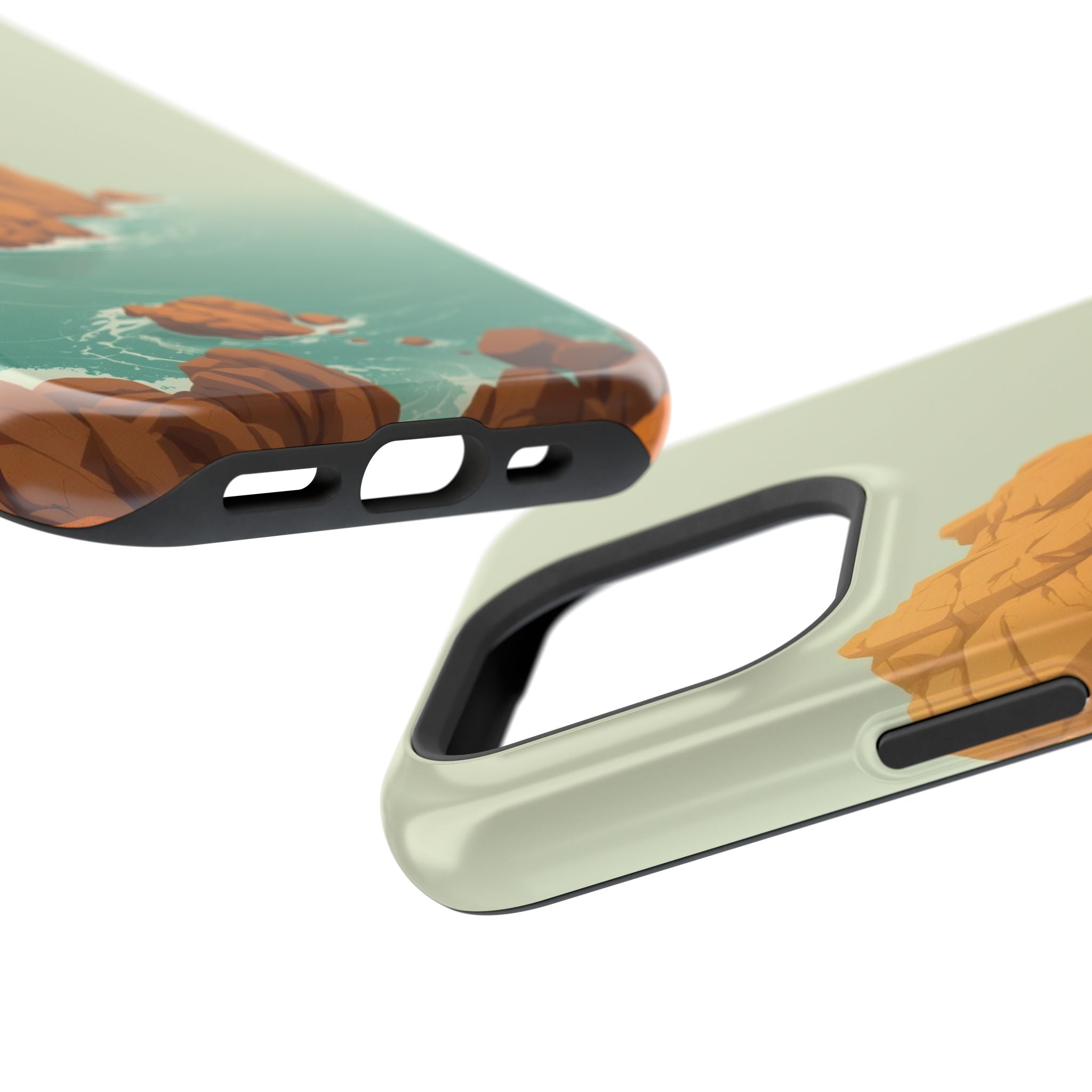 iPhone Rocky Coastline Enchanted Art Slim Everyday Designer Case · iPhone Case