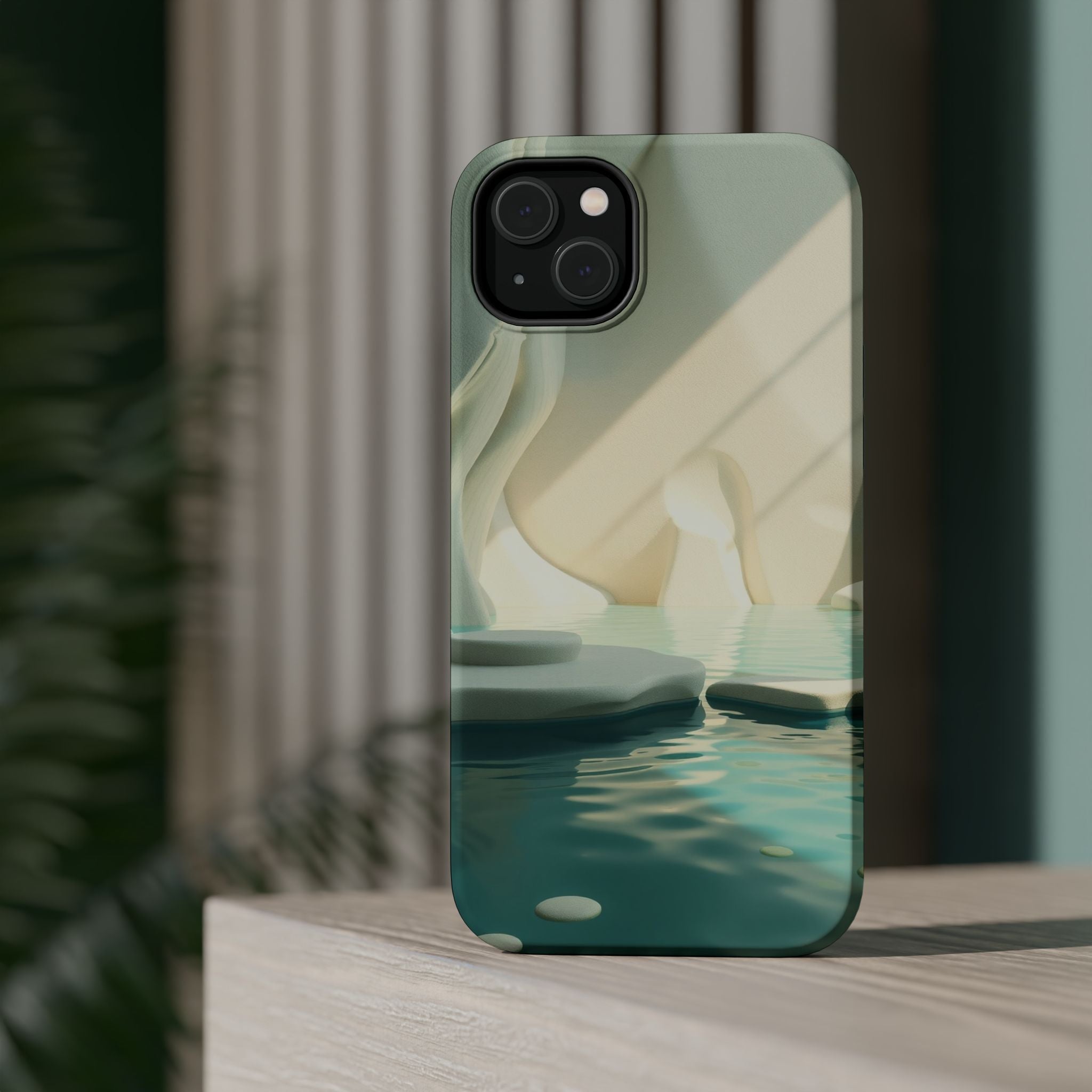 iPhone Tidal Pool 3D Digital Slim Everyday Designer Case · iPhone Case