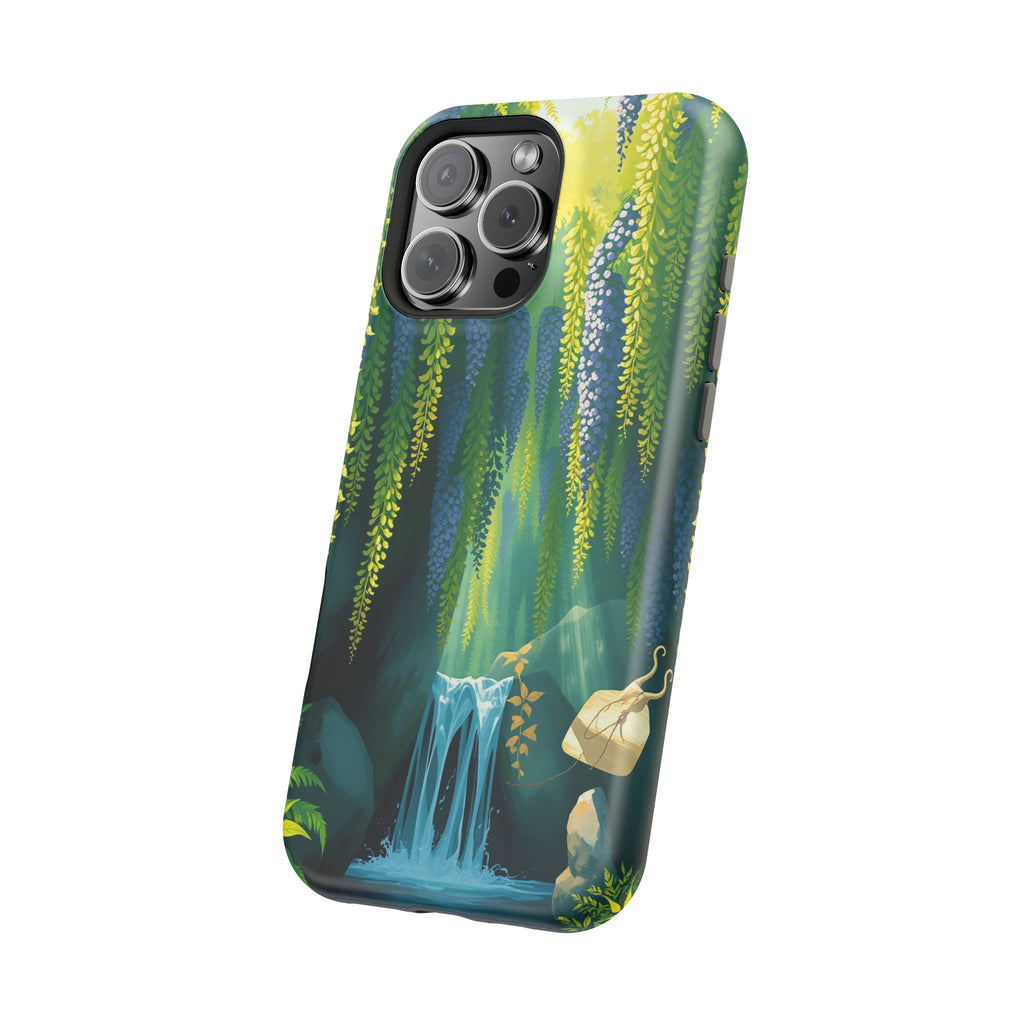 iPhone Wisteria Cascade Mystic Art Bold Modern Everyday Snap Case · iPhone Case