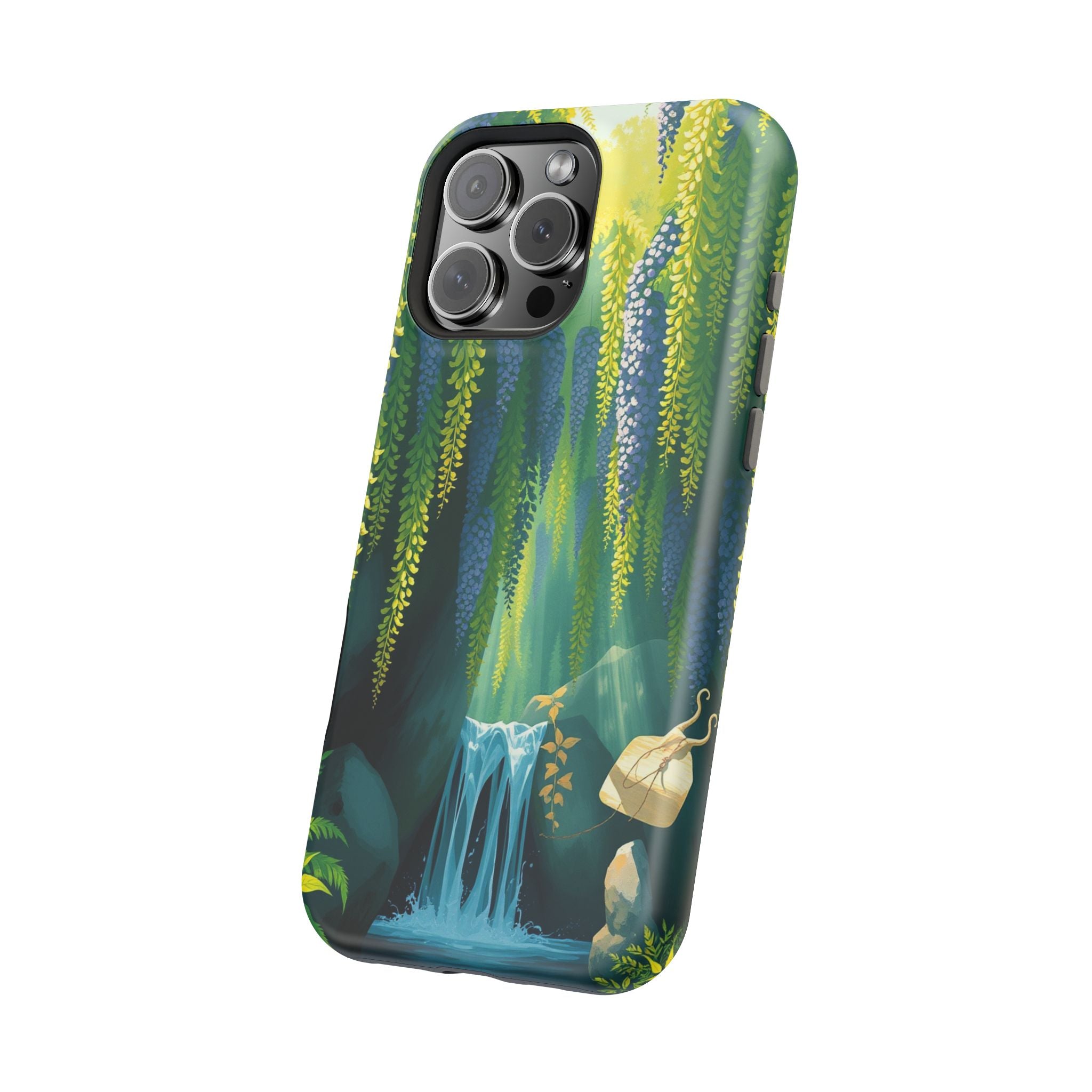 iPhone Wisteria Cascade Mystic Art Bold Modern Everyday Snap Case · iPhone Case