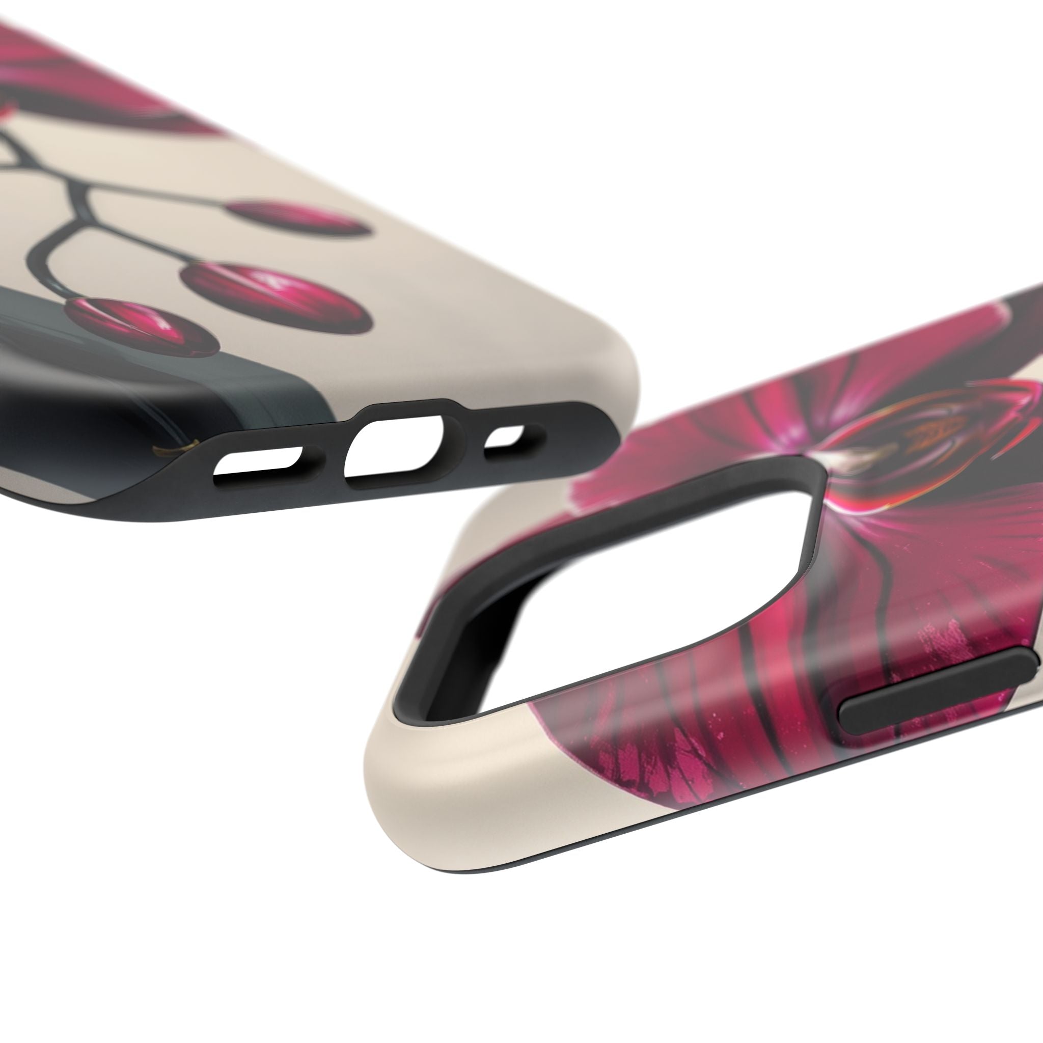 iPhone Orchid Study Enchanted Art Bold Modern Everyday Snap Case · iPhone Case