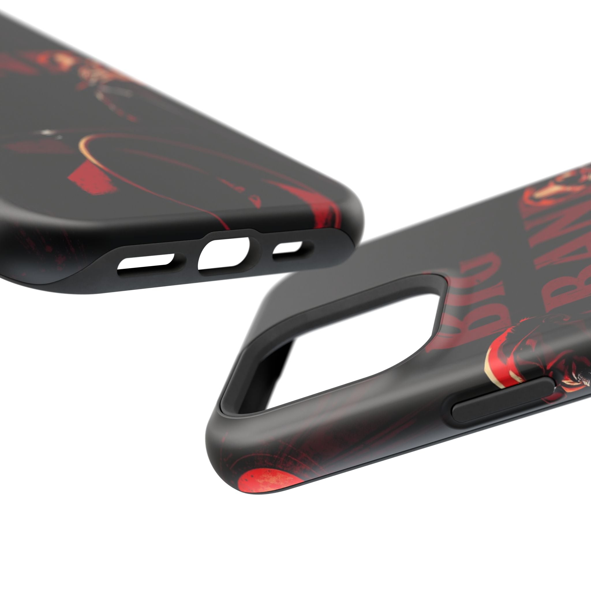 iPhone Black And Crimson Big Band Era Slim Everyday Designer Case · iPhone Case