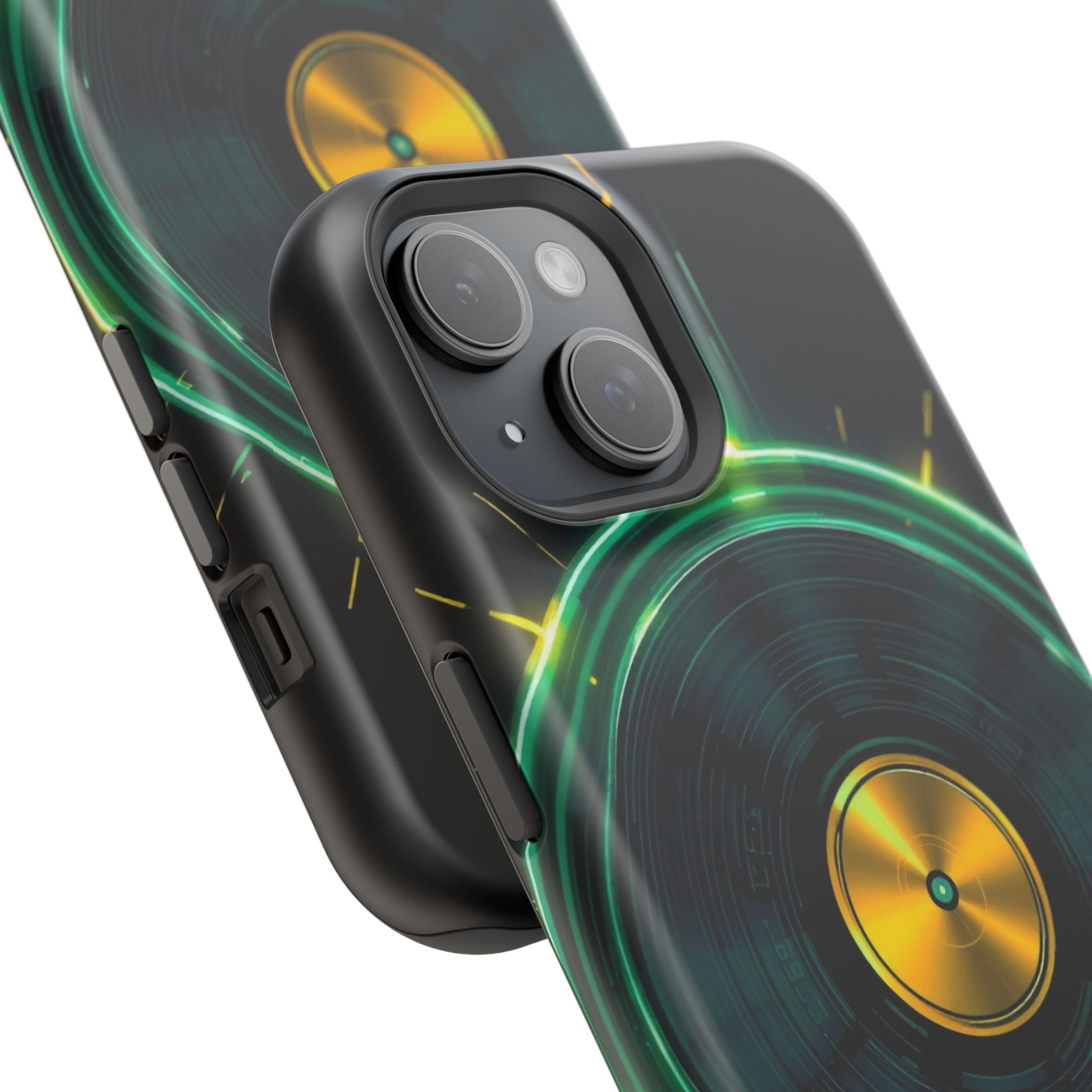 iPhone Dreamy Record Vinyl Spin Design Slim Everyday Designer Case · iPhone Case