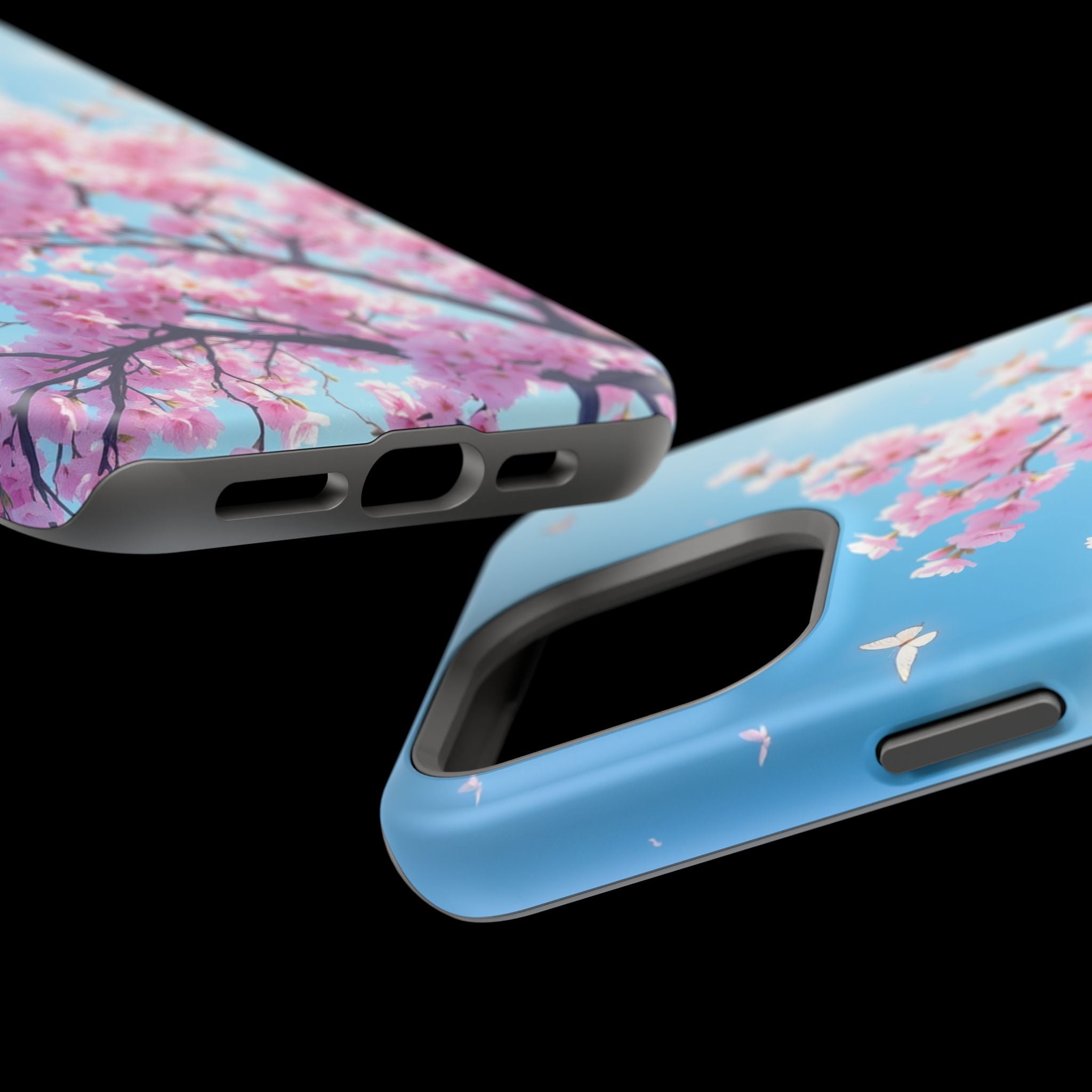 iPhone Cherry Blossom Floral Slim Everyday Designer Case · iPhone Case