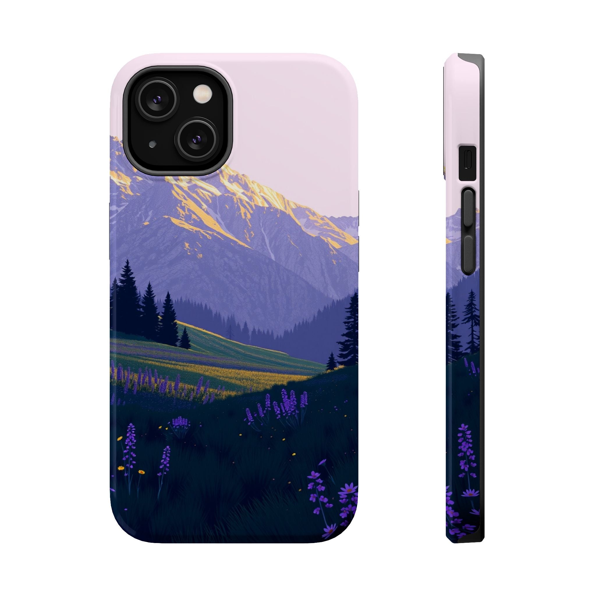 iPhone Alpine Meadow Gold Foil Luxury Slim Everyday Designer Case · iPhone Case