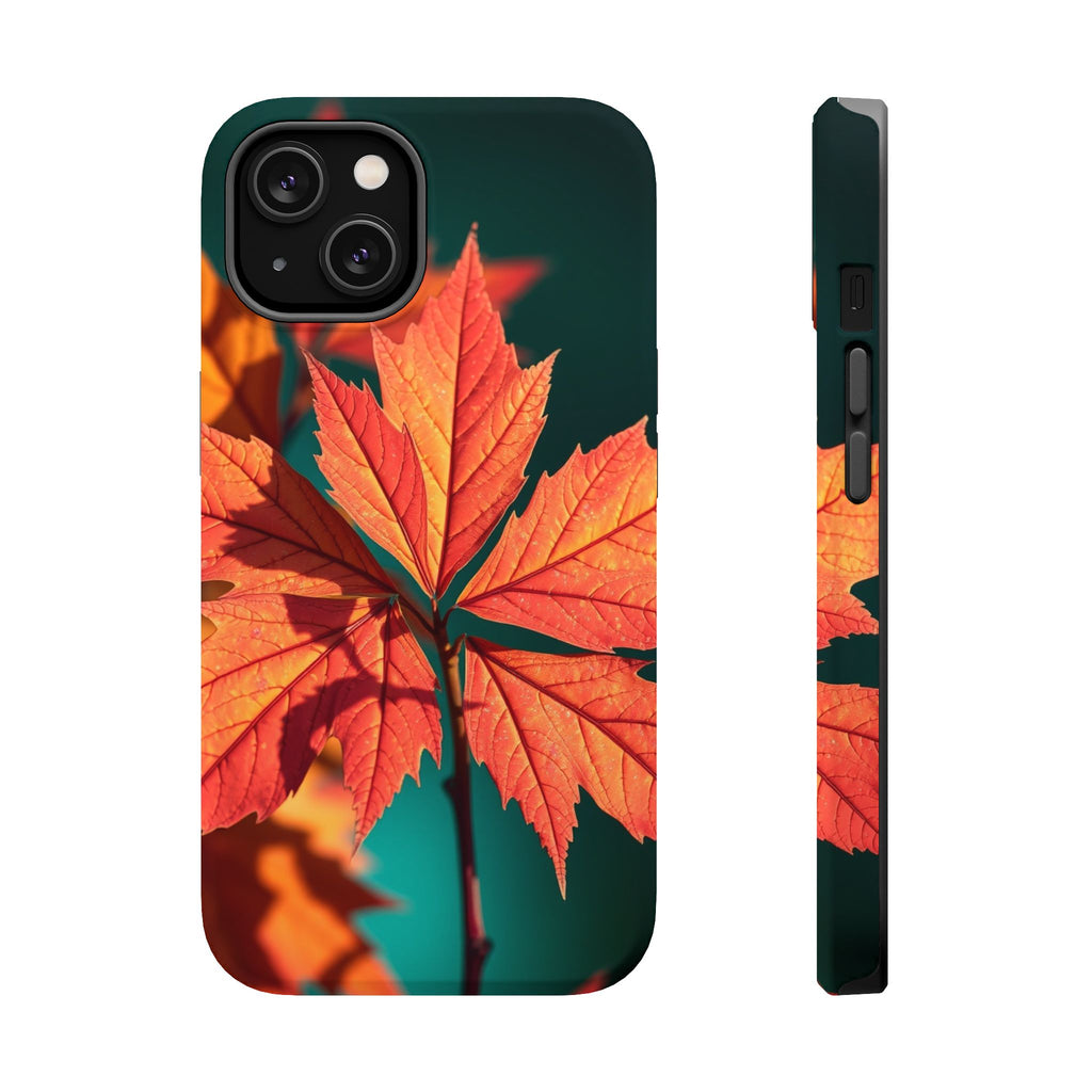iPhone Autumn Maple Electric Art 15 Slim Everyday Designer Case · iPhone Case