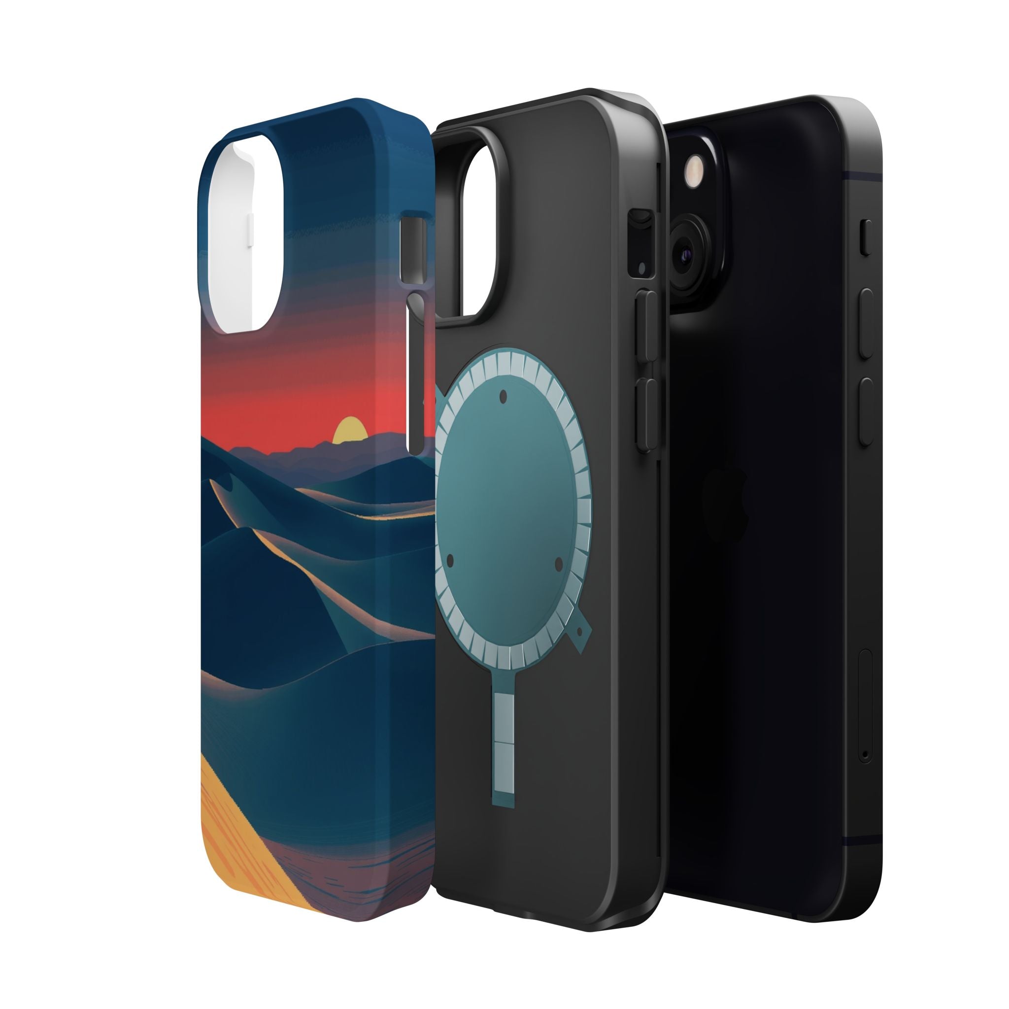 iPhone Sand Dunes at Dusk Bold Art 13 Slim Everyday Designer Case · iPhone Case