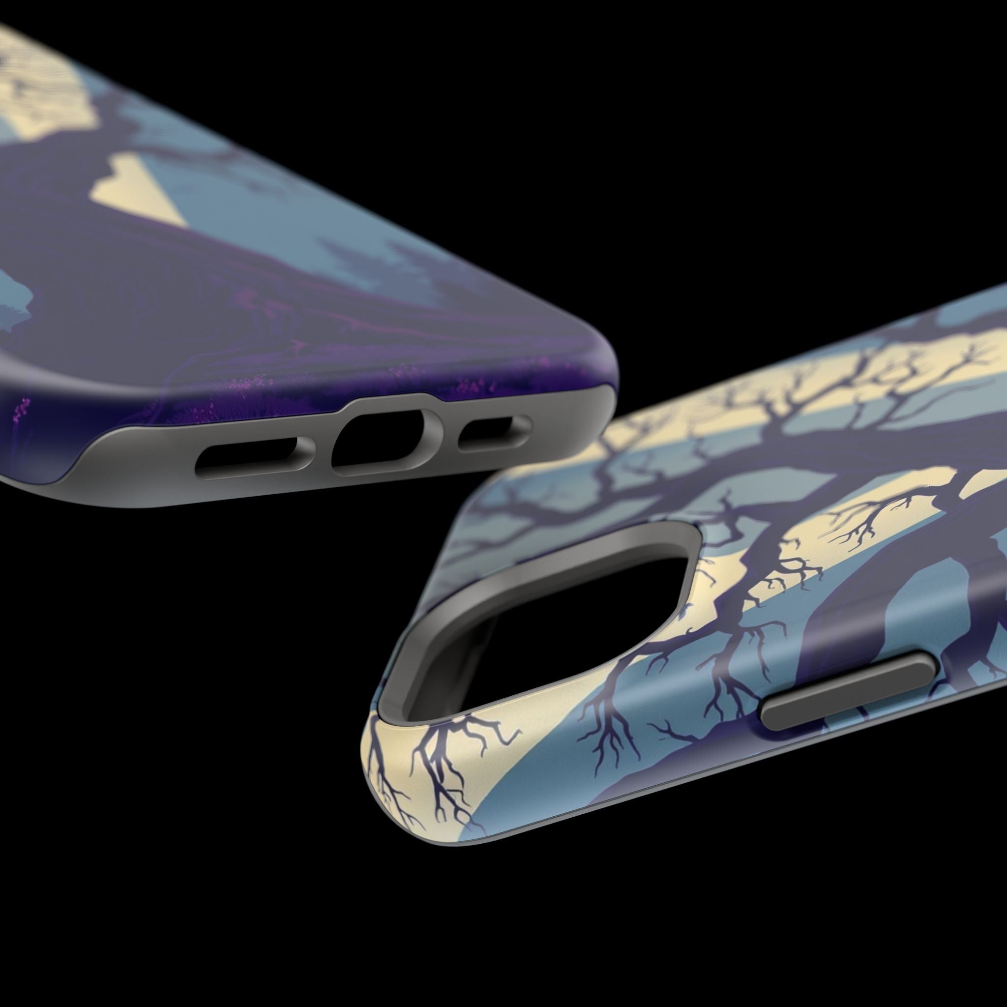 iPhone Twisted Tree Vintage Retro Poster Slim Everyday Designer Case · iPhone Ca