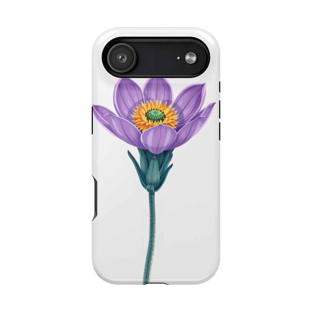 iPhone Indigo And Violet Desert Flower Slim Everyday Designer Case · iPhone Case