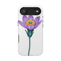 iPhone Indigo And Violet Desert Flower Slim Everyday Designer Case · iPhone Case
