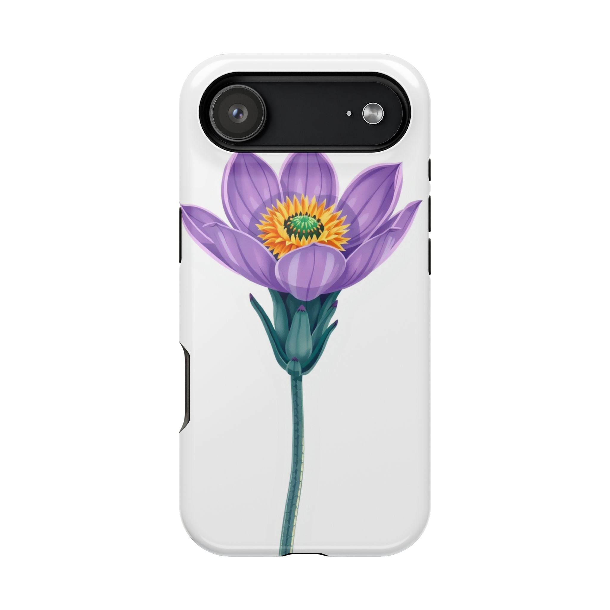 iPhone Indigo And Violet Desert Flower Slim Everyday Designer Case · iPhone Case