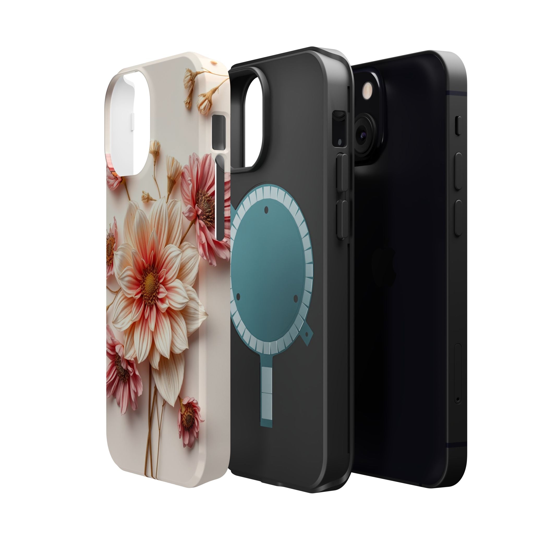 iPhone Dried Flower Flat Lay Enchanted Art Slim iPhone Everyday · iPhone Case