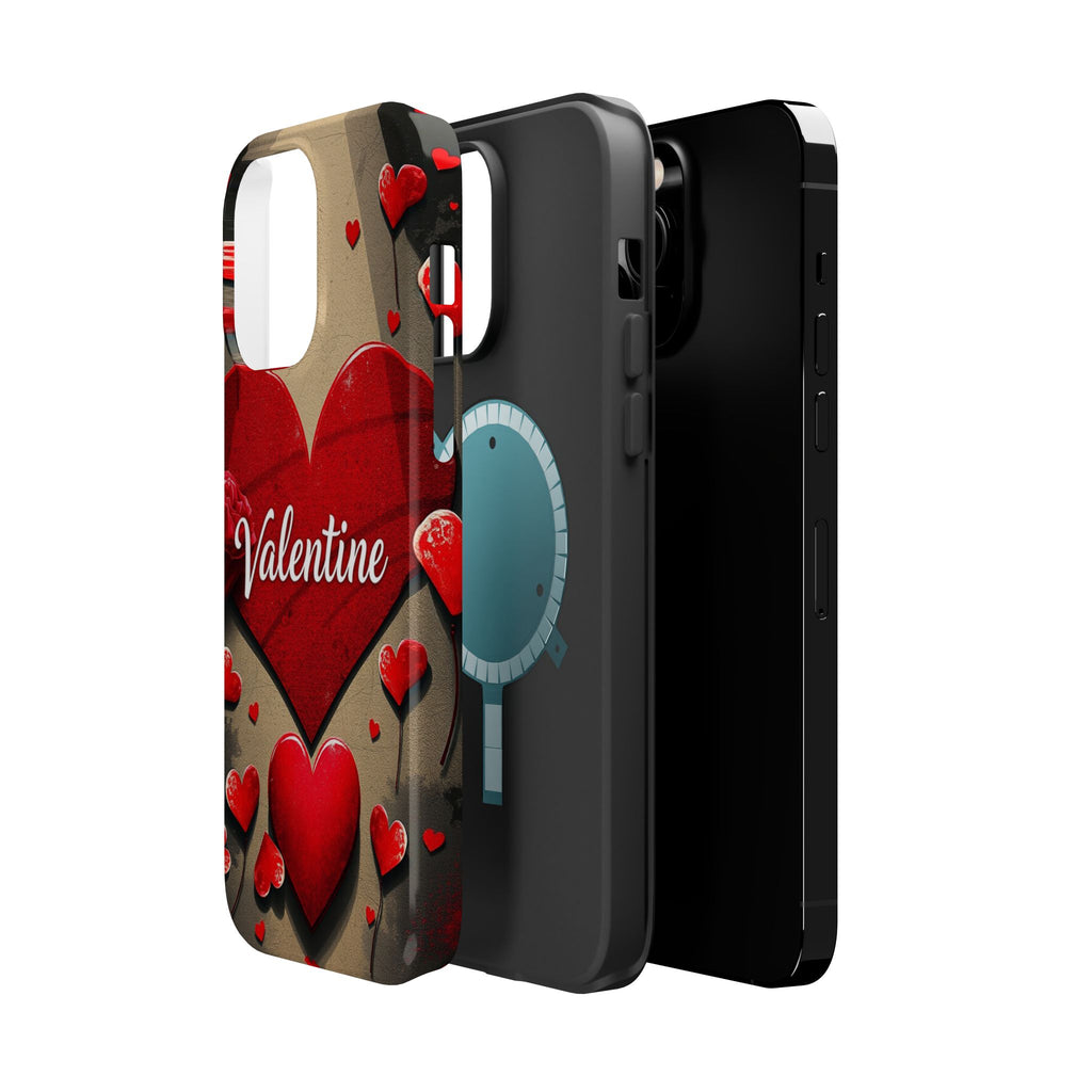 iPhone Serene Vintage Valentine Card Design Slim Everyday Designer Case · iPhone