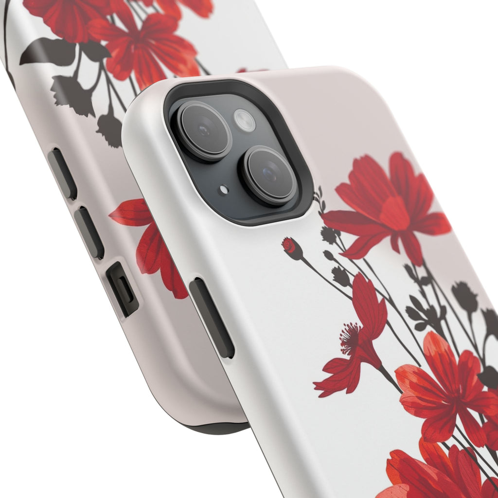iPhone Floral Silhouette Cinematic Art Slim Snap Case · iPhone Case