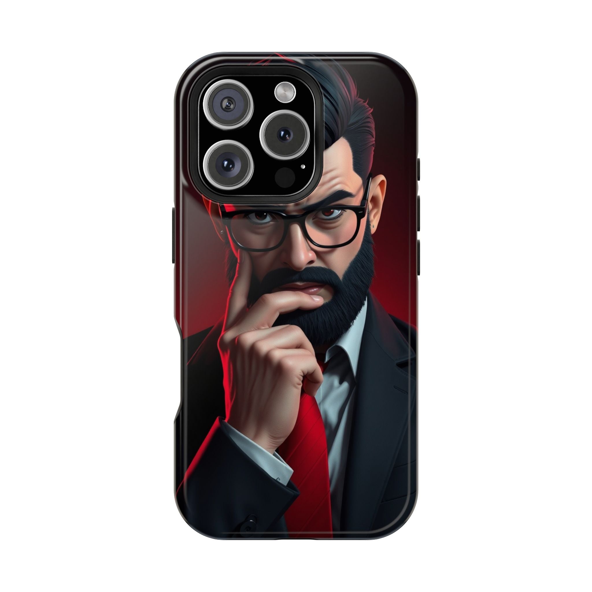 iPhone Vibrant Professional Overthinker Design Soft Finish Everyday Case · iPhon