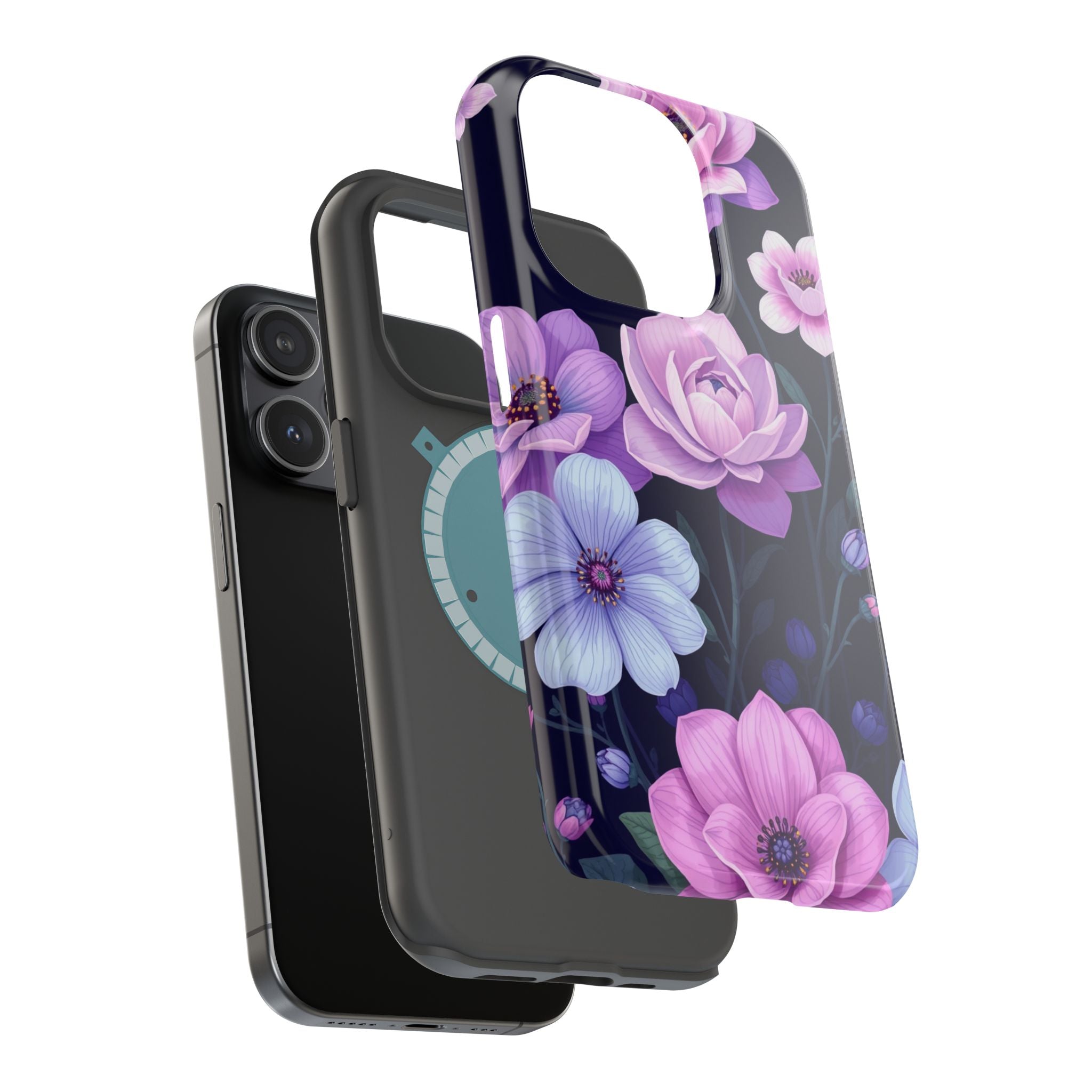 iPhone Floral Dark Academia Electric Art Slim Everyday iPhone Designer · iPhone