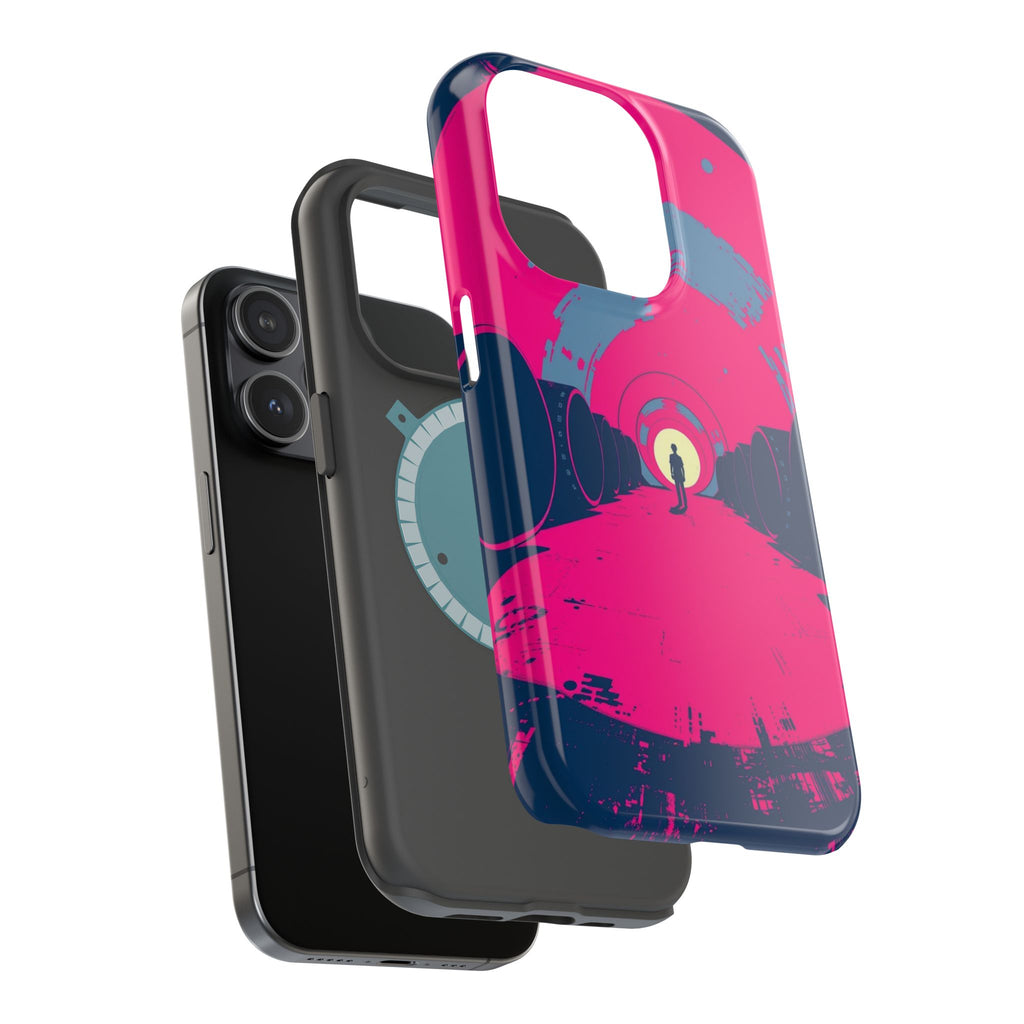 iPhone 1960s Mod Circles Bold Art Bold Modern Everyday Snap Case · iPhone Case