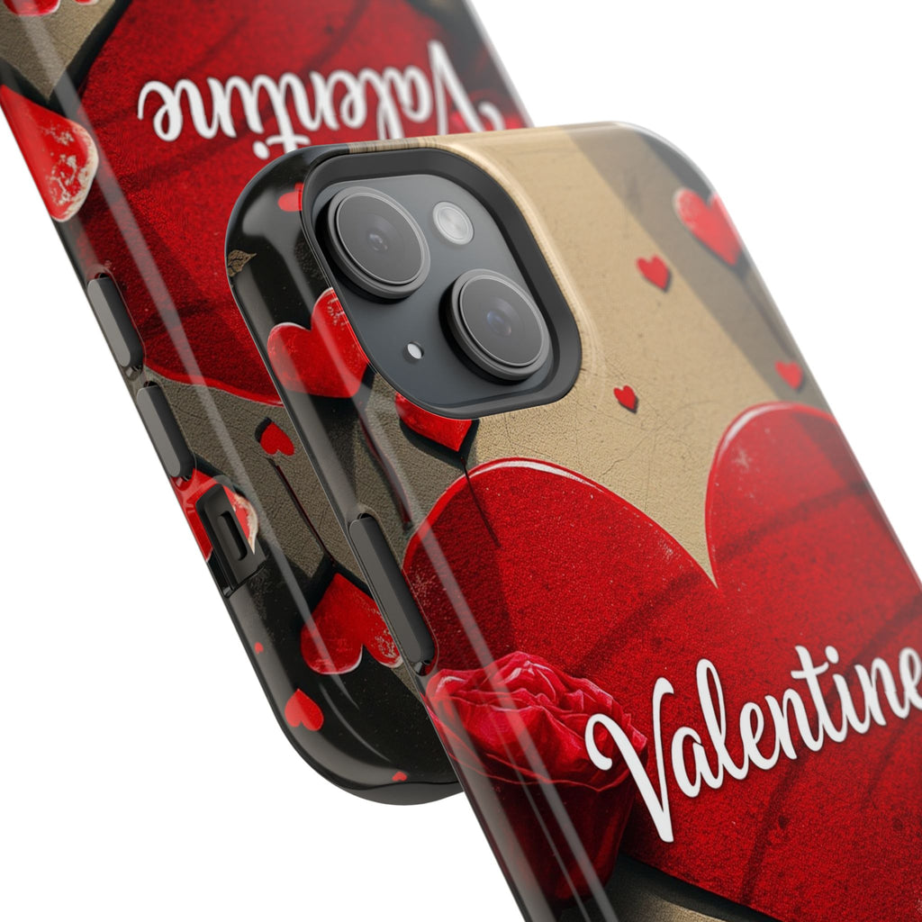 iPhone Serene Vintage Valentine Card Design Slim Everyday Designer Case · iPhone
