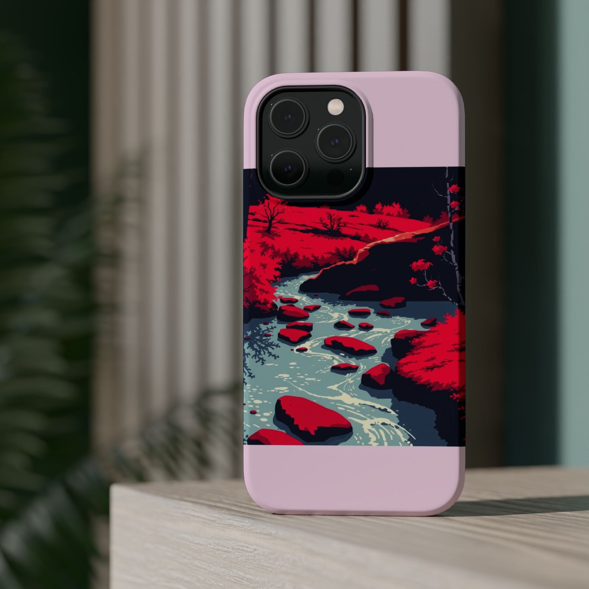 iPhone Spring Creek Cinematic Art 13 Slim Everyday Designer Case · iPhone Case