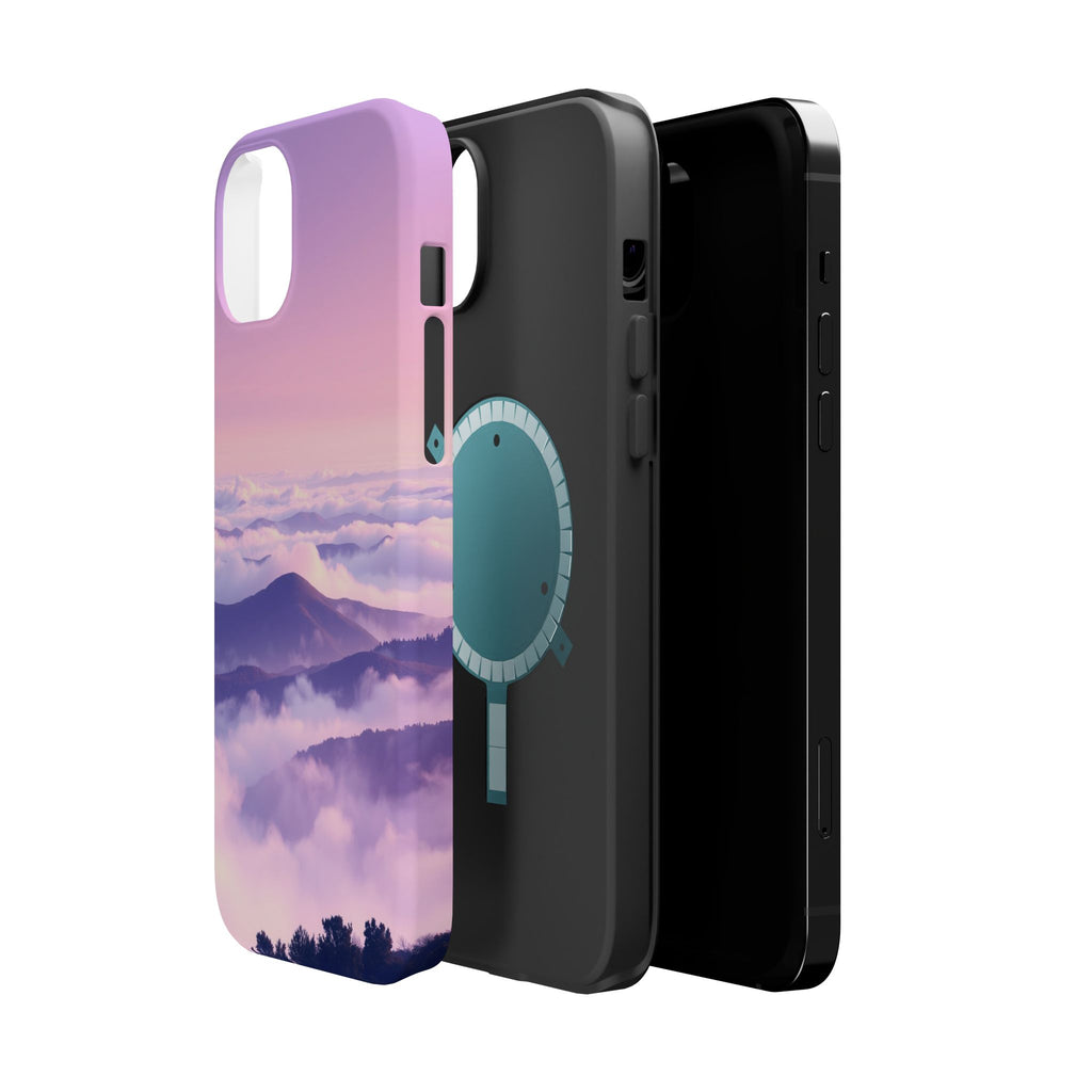 iPhone Fog Rolling Over Hills Electric Art Slim iPhone Everyday · iPhone Case