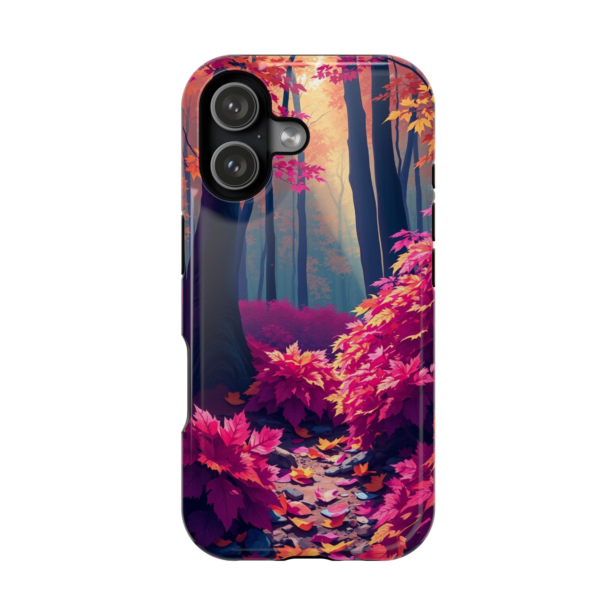 iPhone Earthy Autumn Forest Floor Design Slim Everyday iPhone Designer · iPhone