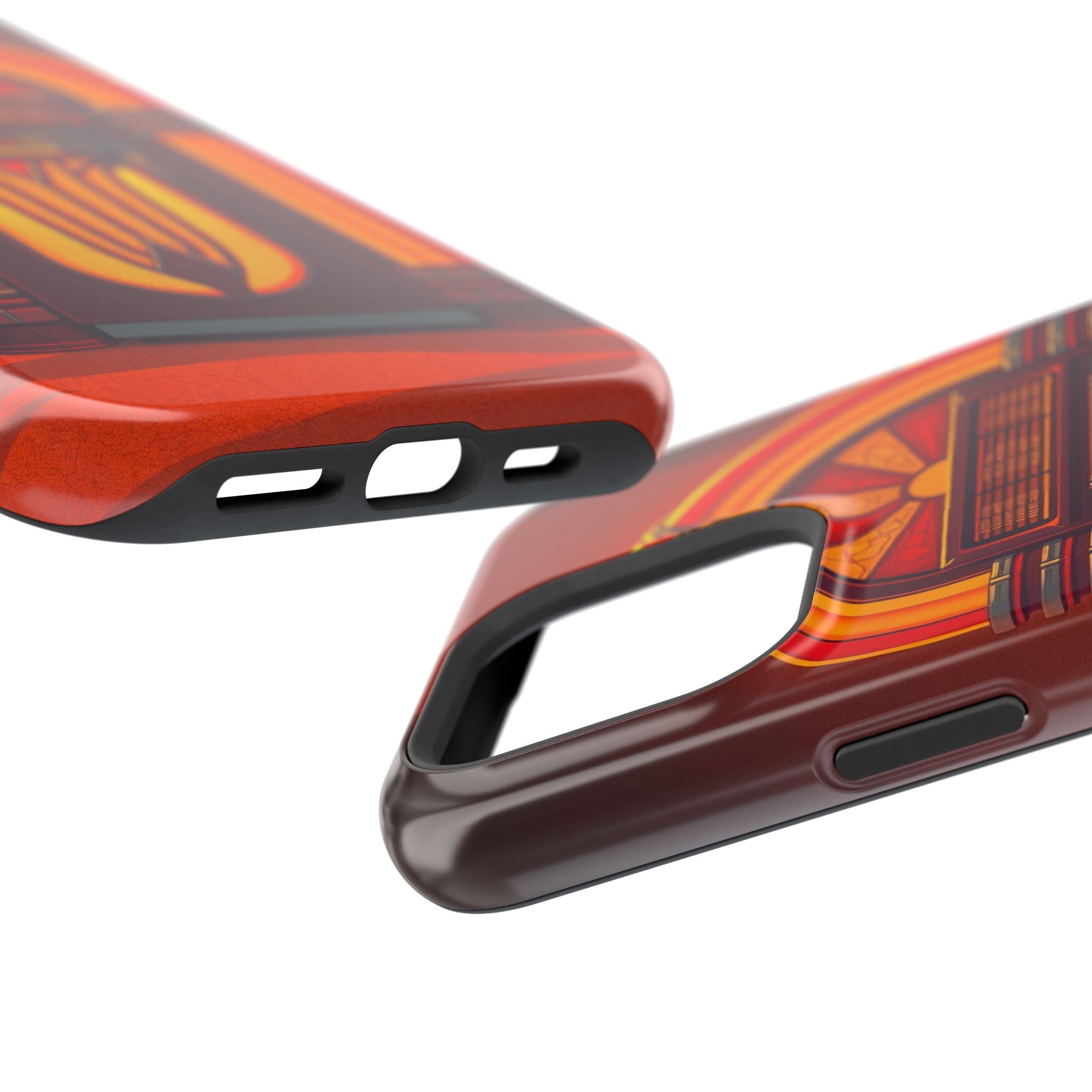 iPhone Jukebox Glow Pop Art Bold Bold Modern Everyday Snap Case · iPhone Case