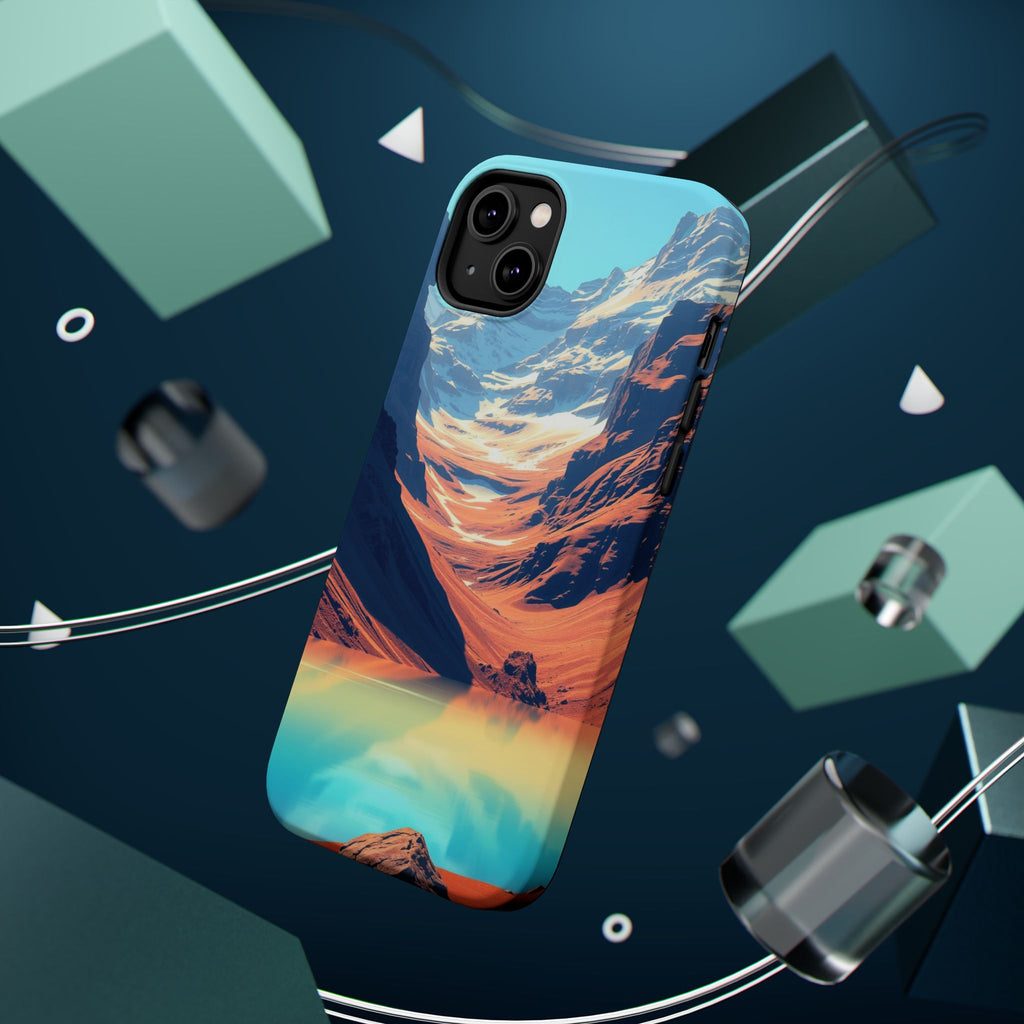 iPhone Radiant Glacier Lake Design 20 Slim Everyday Designer Case · iPhone Case