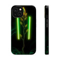 iPhone Emerald Green And Gold Minimalist Stem Slim iPhone Everyday · iPhone Case