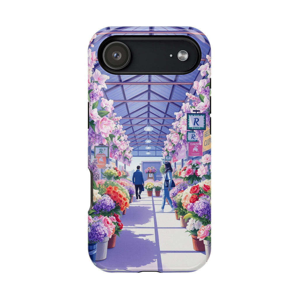 iPhone Flower Market Cinematic Art Clean Minimal Snap Cas Slim Snap Case · iPhon