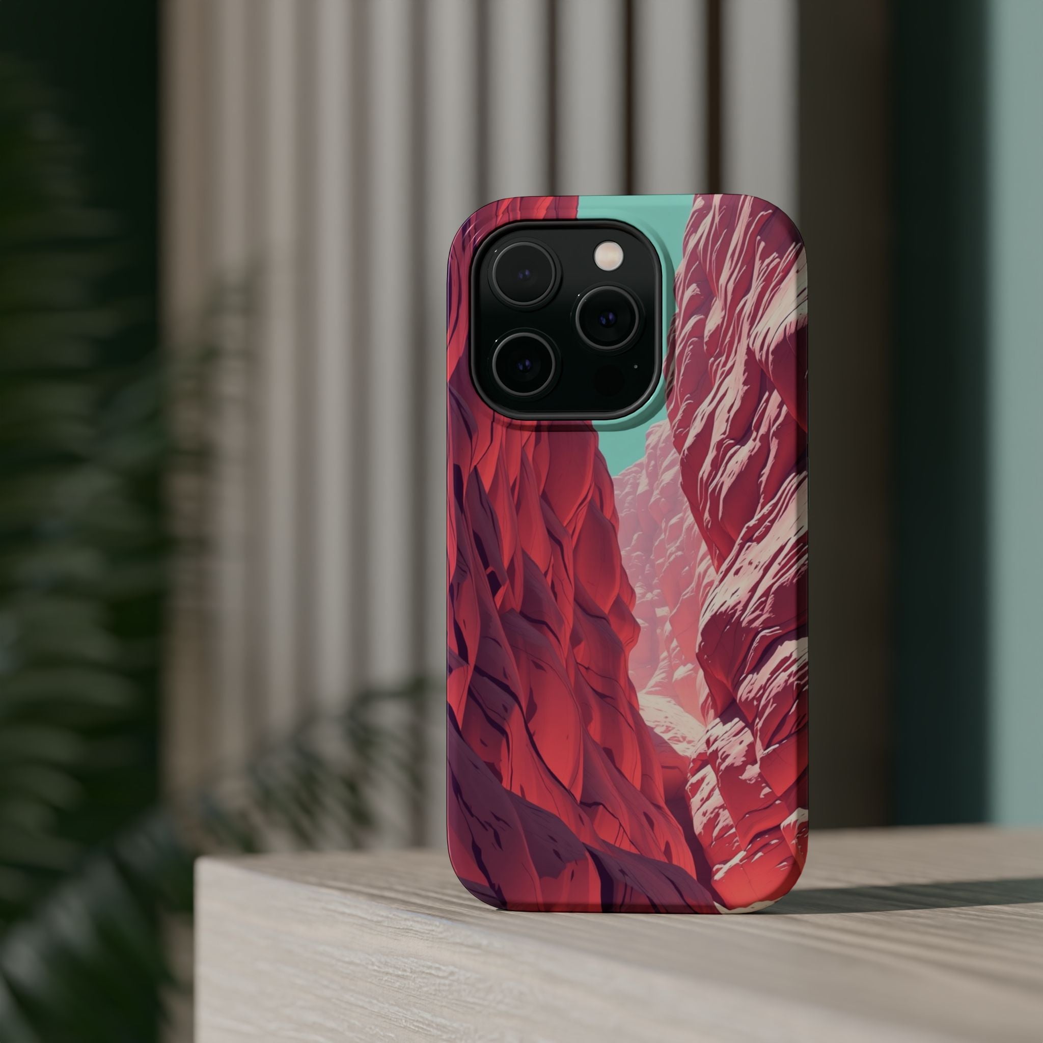 iPhone Canyon Wall Enchanted Art Bold Modern Everyday Snap Case · iPhone Case