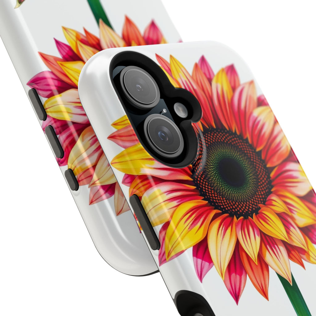 iPhone Sunflower Pop Vibrant Watercolor Slim Snap Case · iPhone Case