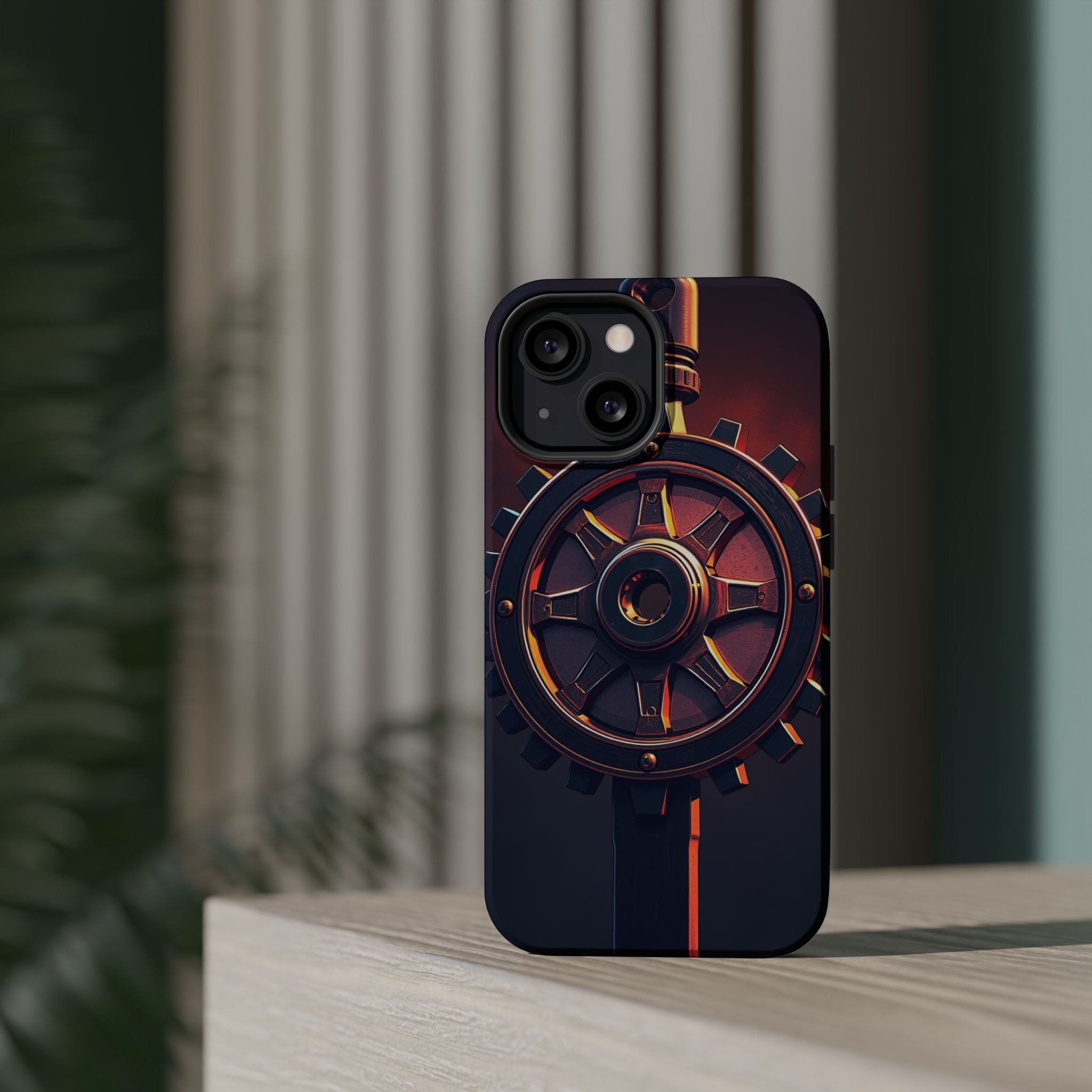 iPhone Rotary Electric Art Phone Bold Modern Everyday Snap Case · iPhone Case