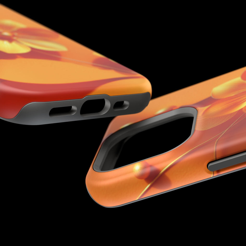iPhone Floral Geometric Gold Foil Luxury Slim Everyday iPhone Designer · iPhone