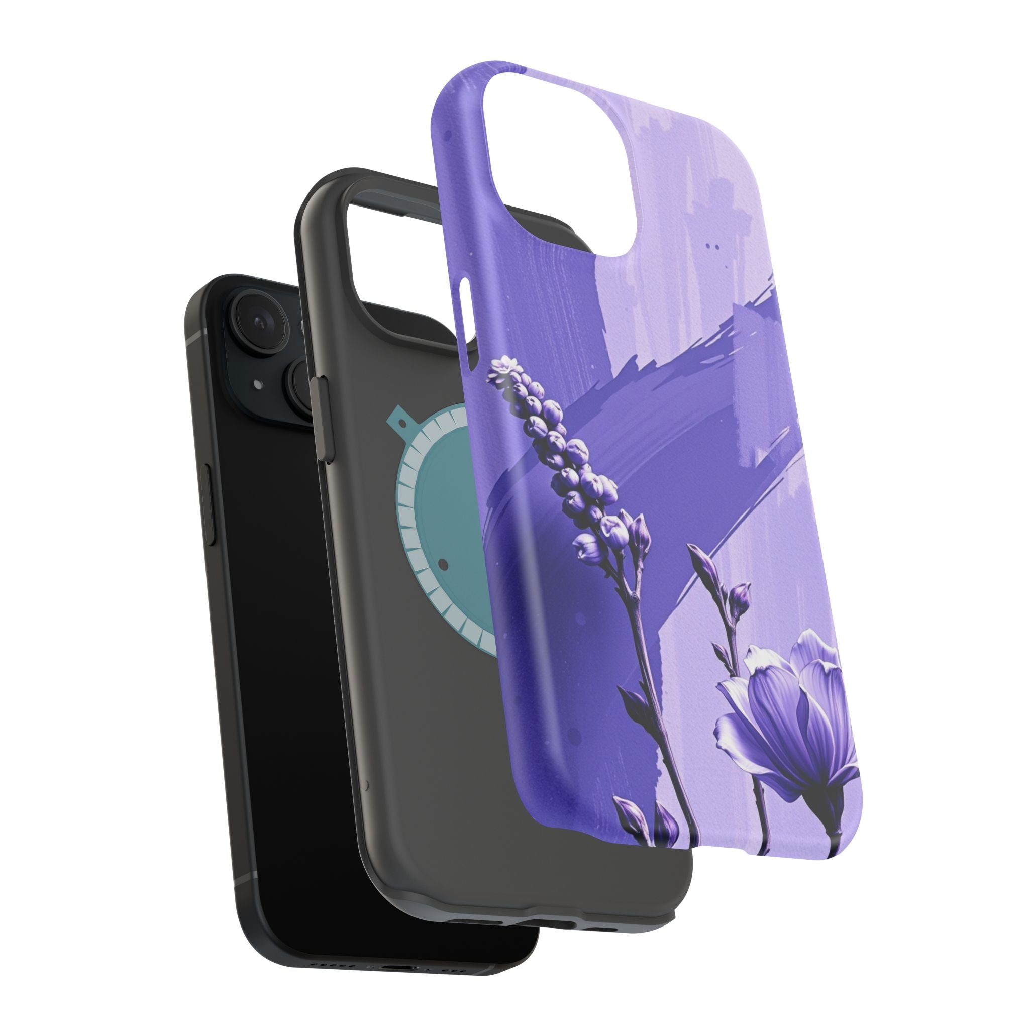 iPhone Brushstroke Collage Bold Art Slim Everyday Designer Case · iPhone Case