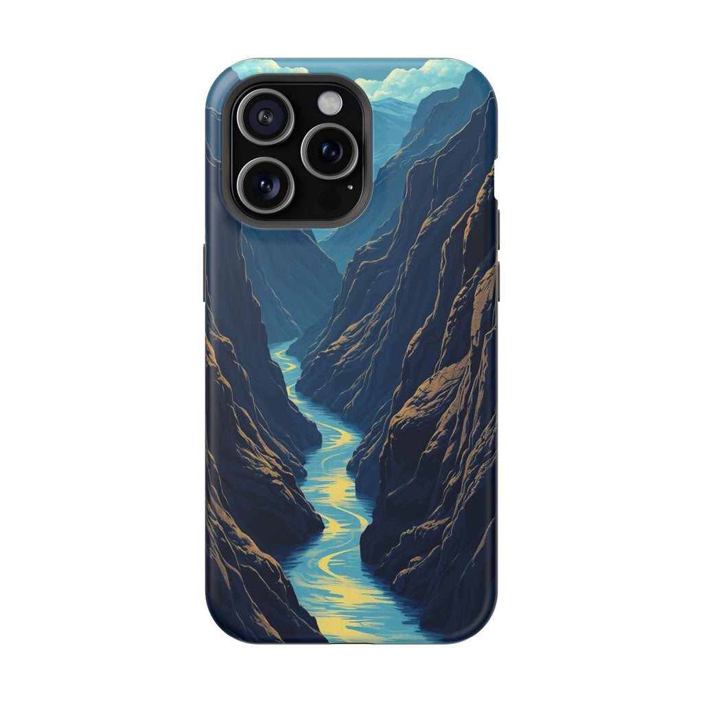 iPhone River Canyon Gold Foil Luxury Slim Everyday Designer Case · iPhone Case
