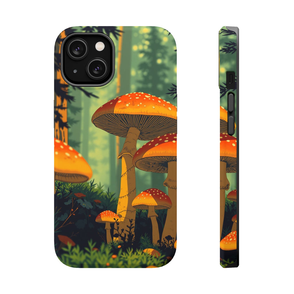 iPhone Earthy Mushroom Forest Design Slim Everyday iPhone 19 Designer · iPhone C
