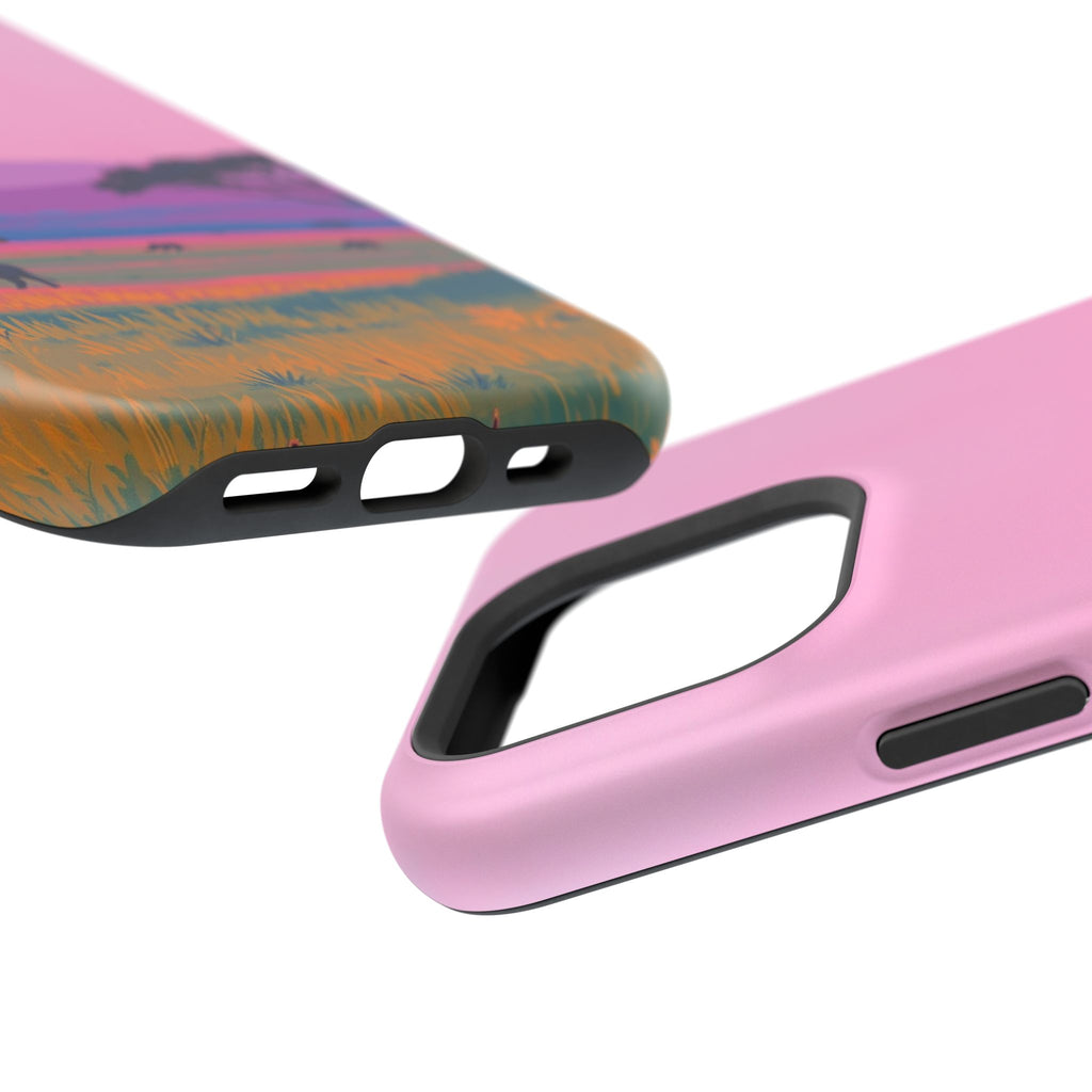 iPhone Savanna Horizon Electric Art Slim Everyday Designer Case · iPhone Case