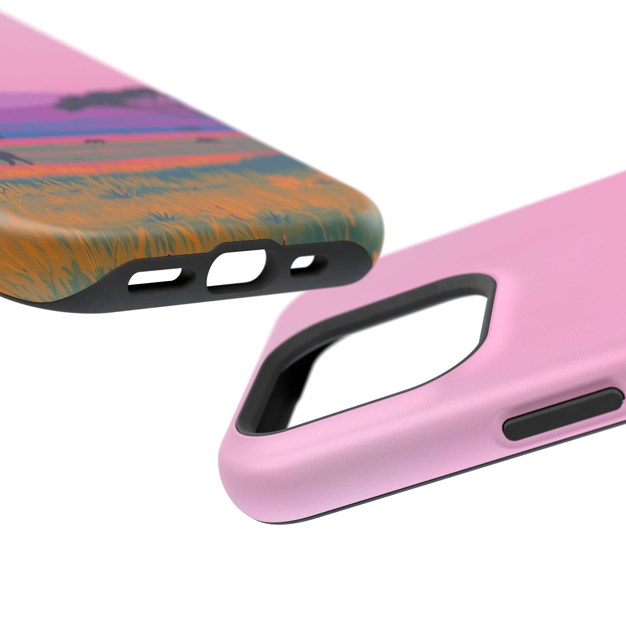 iPhone Savanna Horizon Electric Art Slim Everyday Designer Case · iPhone Case