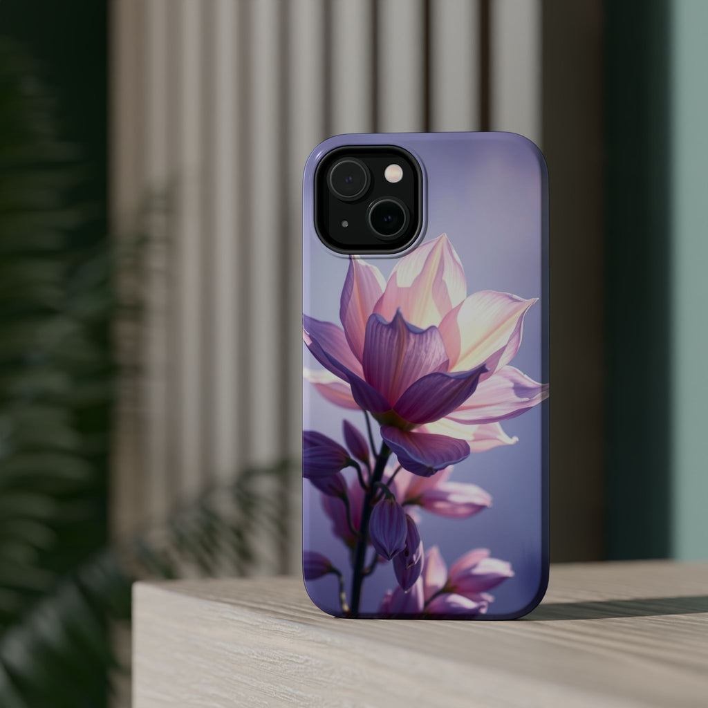 iPhone Floral Ombre Electric Art Bold Modern Everyday Snap Case · iPhone Case