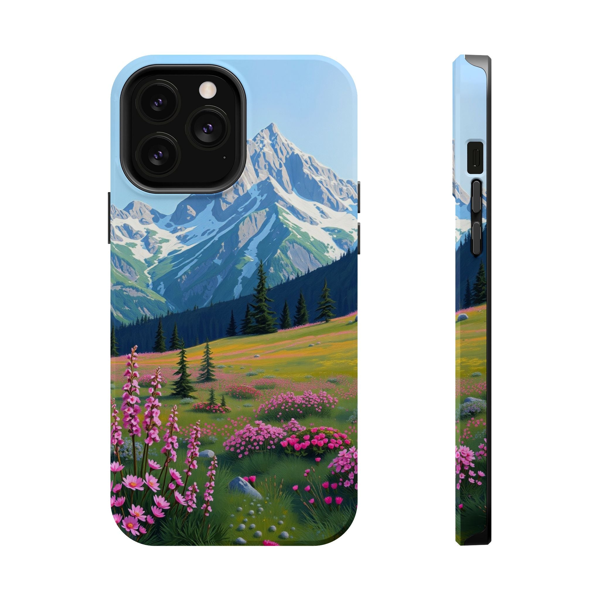 iPhone Earthy Alpine Meadow Design Bold Modern Everyday Snap Case · iPhone Case