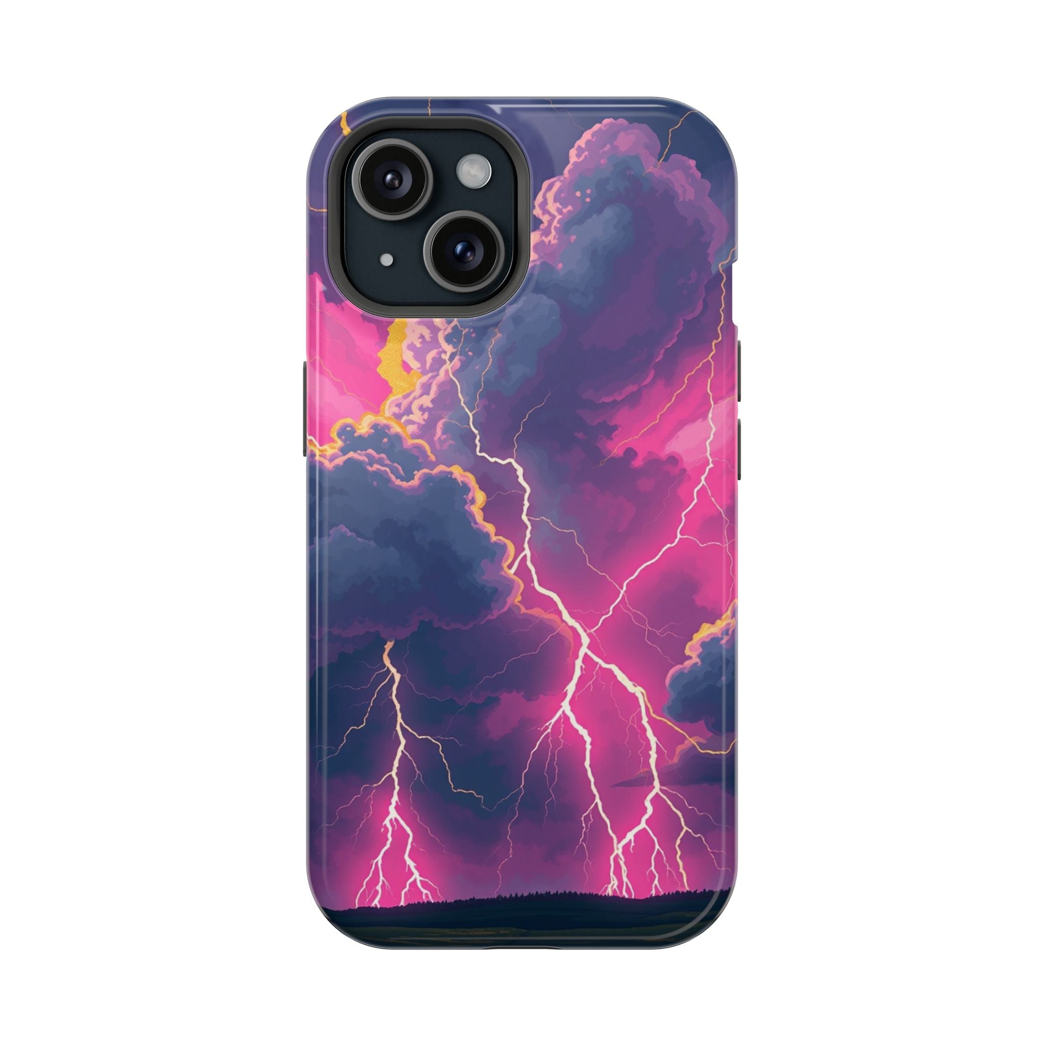 iPhone Serene Thunderstorm Sky Design Slim Everyday Designer Case · iPhone Case