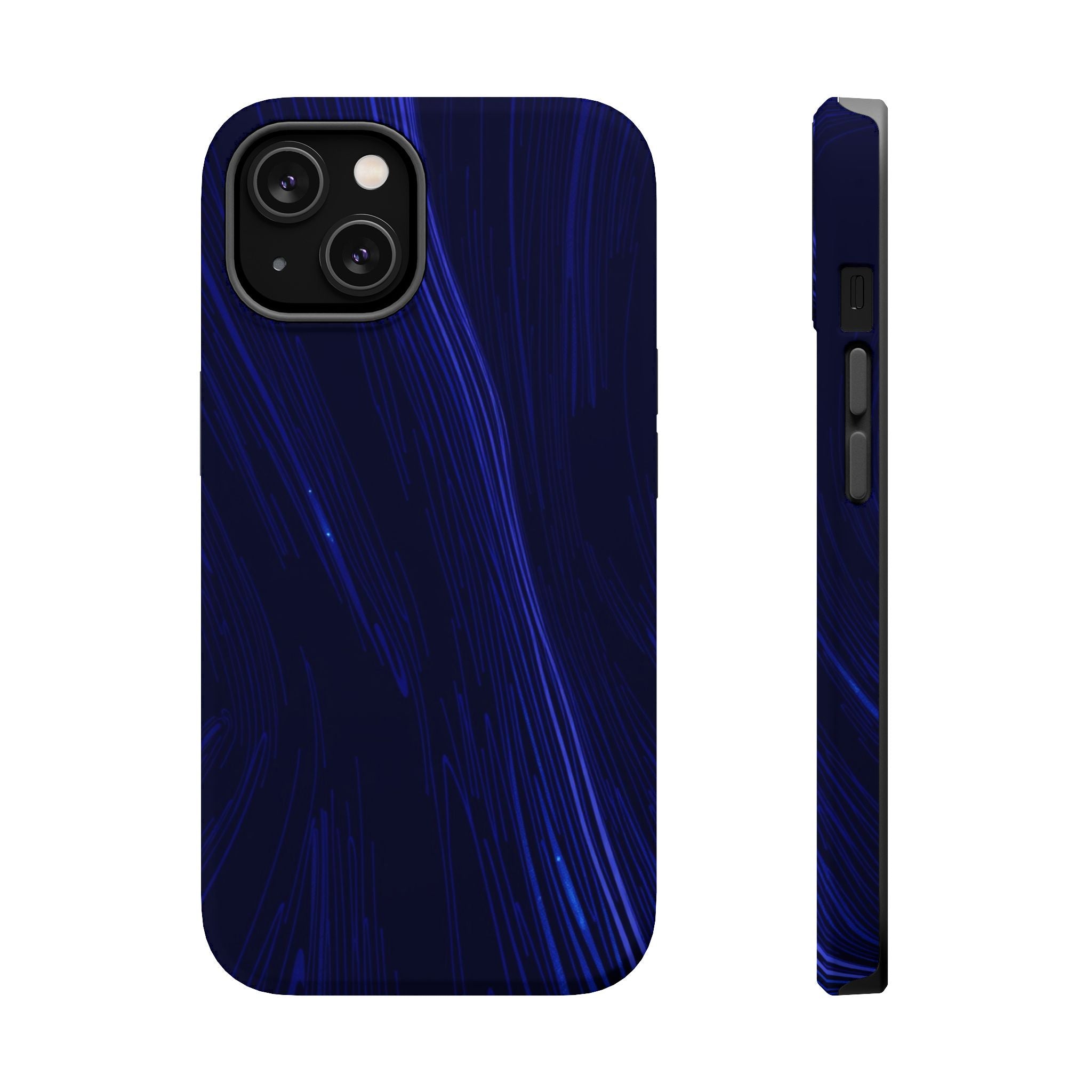 iPhone Interference Pattern Dark Gothic Ink Slim iPhone Everyday · iPhone Case
