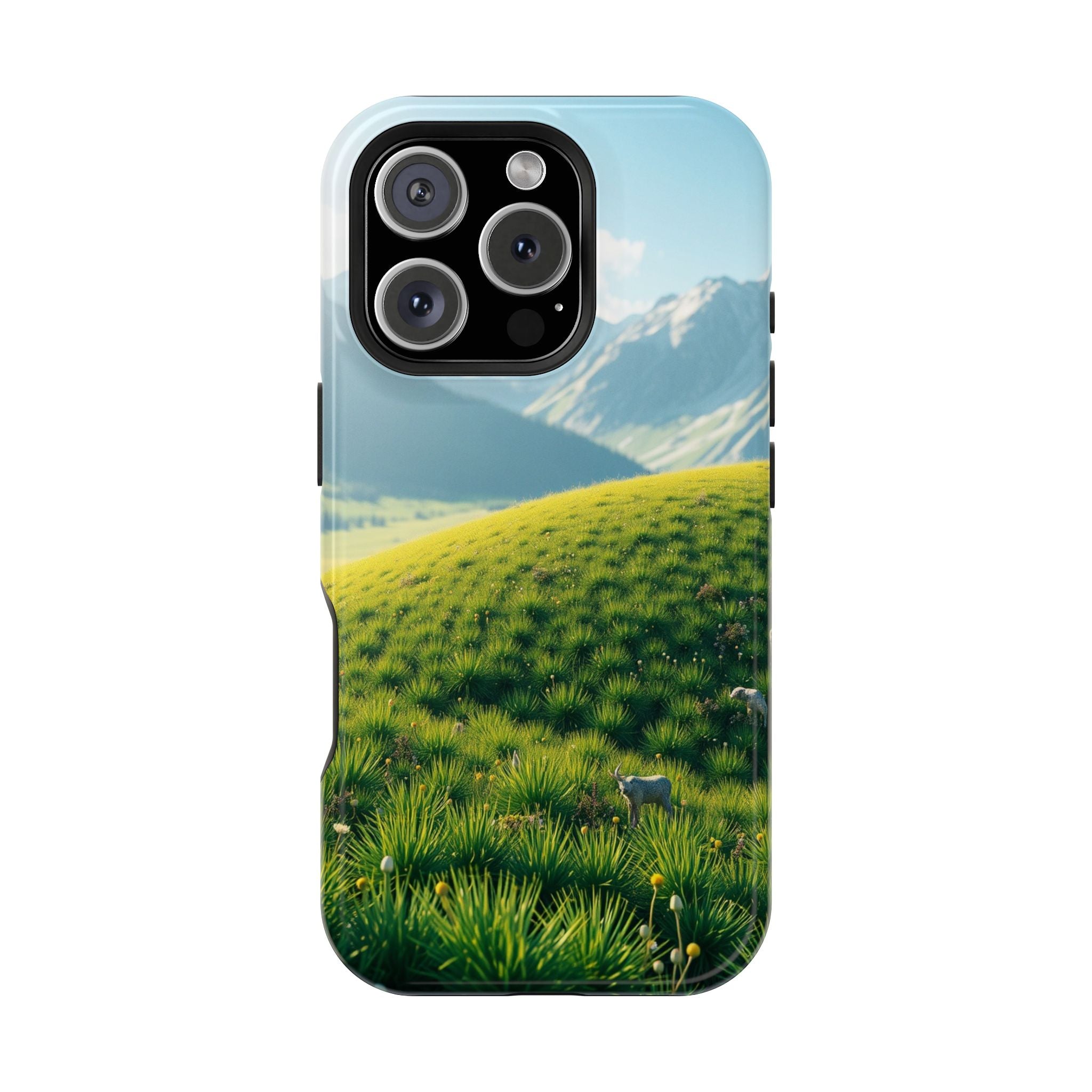 iPhone Vibrant Alpine Meadow Design Slim Everyday Designer Case · iPhone Case