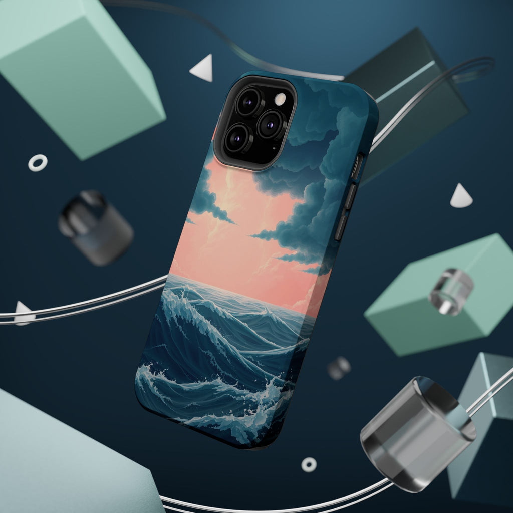 iPhone Storm at Sea 3D Digital Slim Everyday Designer Case · iPhone Case
