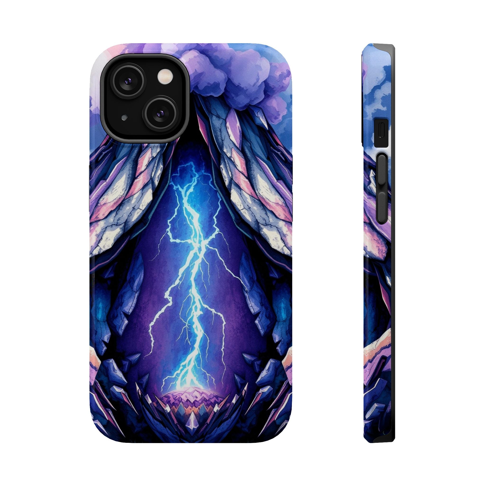 iPhone Hatching Storm Vibrant Watercolor Slim Everyday iPhone Designer · iPhone