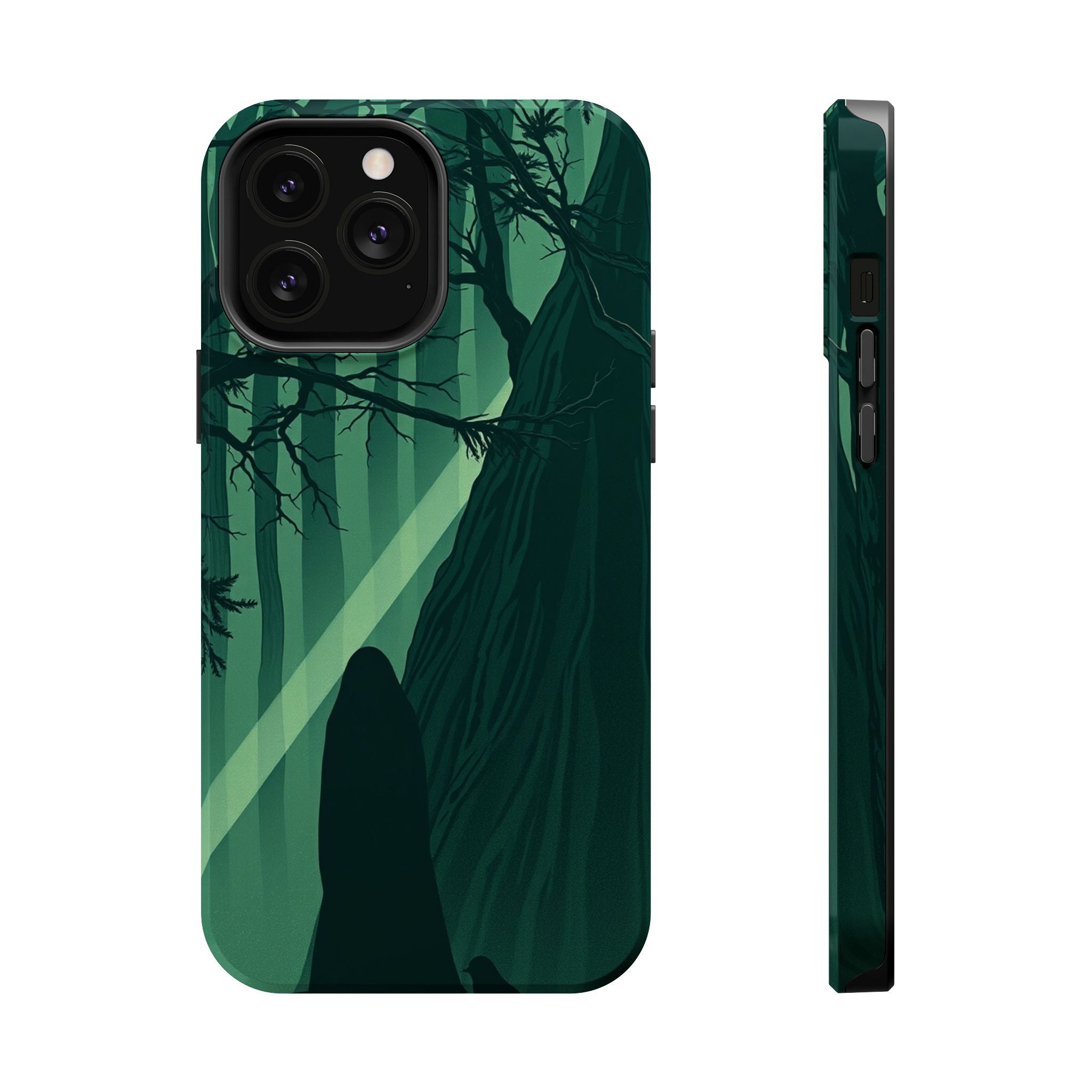 iPhone Sage And Ivory Dark Forest Spirits Slim Everyday Designer Case · iPhone C
